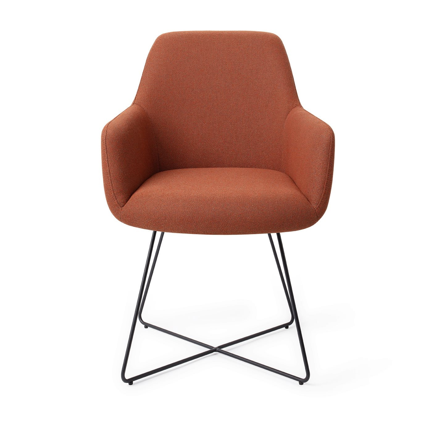 Jesper Home Eetkamerstoel 'Hiroo' Cross Black, kleur Heart Harmony