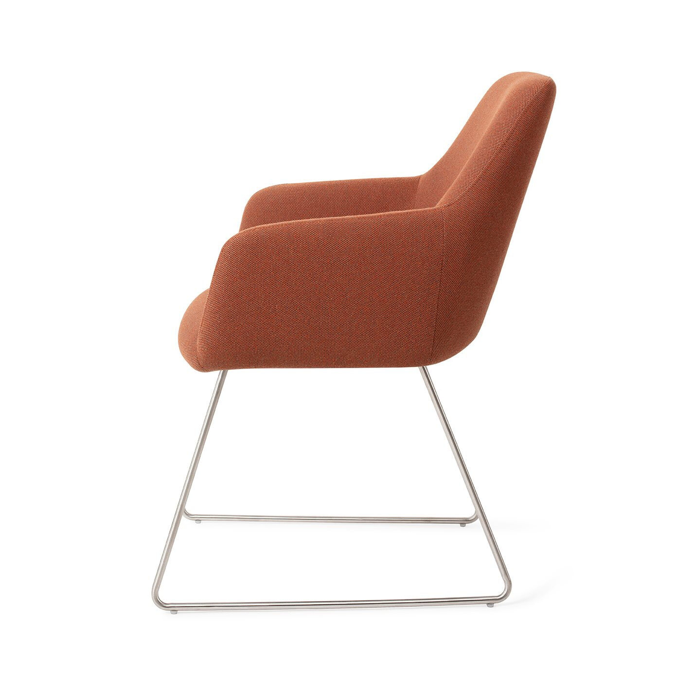 Jesper Home Eetkamerstoel 'Hiroo' Slide Steel, kleur Hearth Harmony