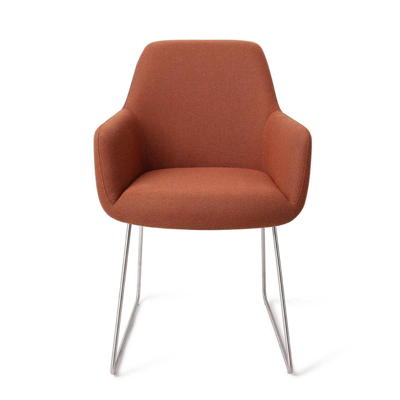 Jesper Home Eetkamerstoel 'Hiroo' Slide Steel, kleur Hearth Harmony