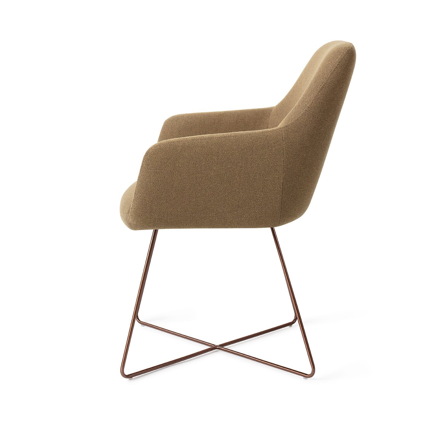 Jesper Home Eetkamerstoel 'Hiroo' Cross Rose, kleur Willow