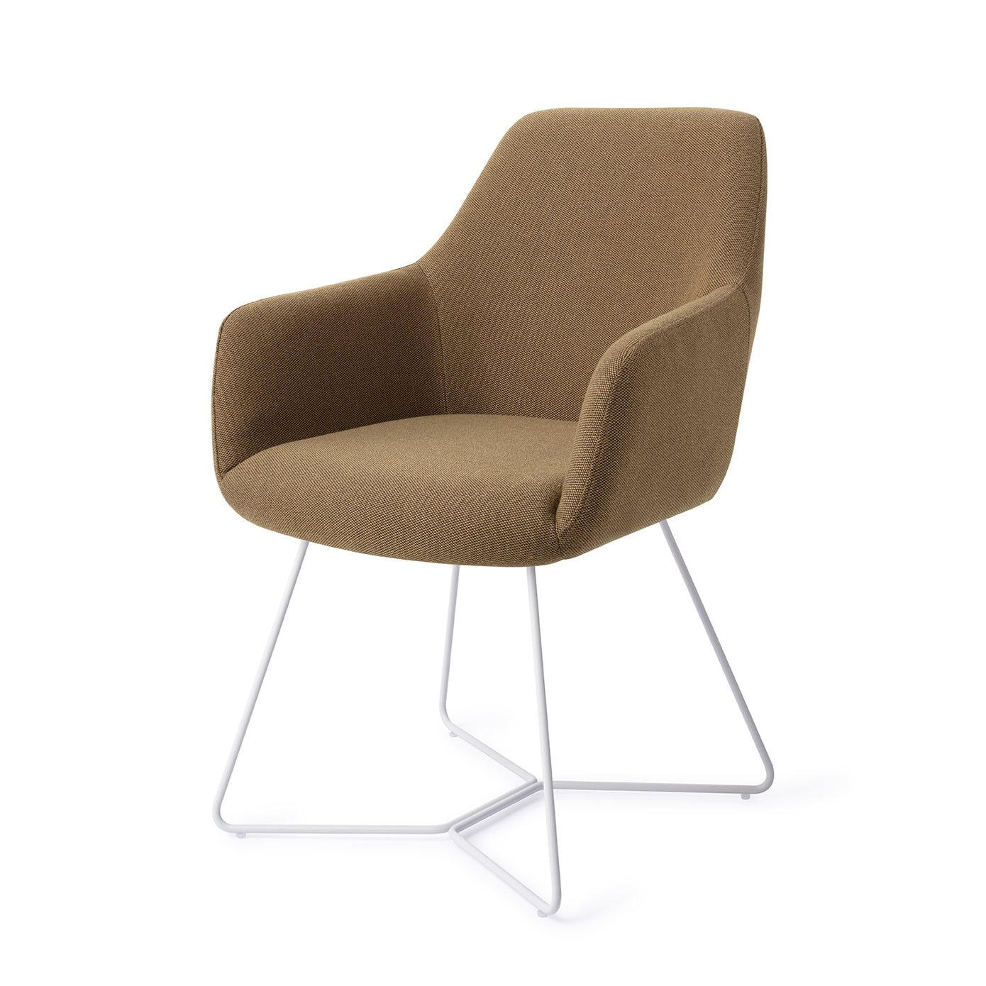 Jesper Home Eetkamerstoel 'Hiroo' Beehive White, kleur Willow