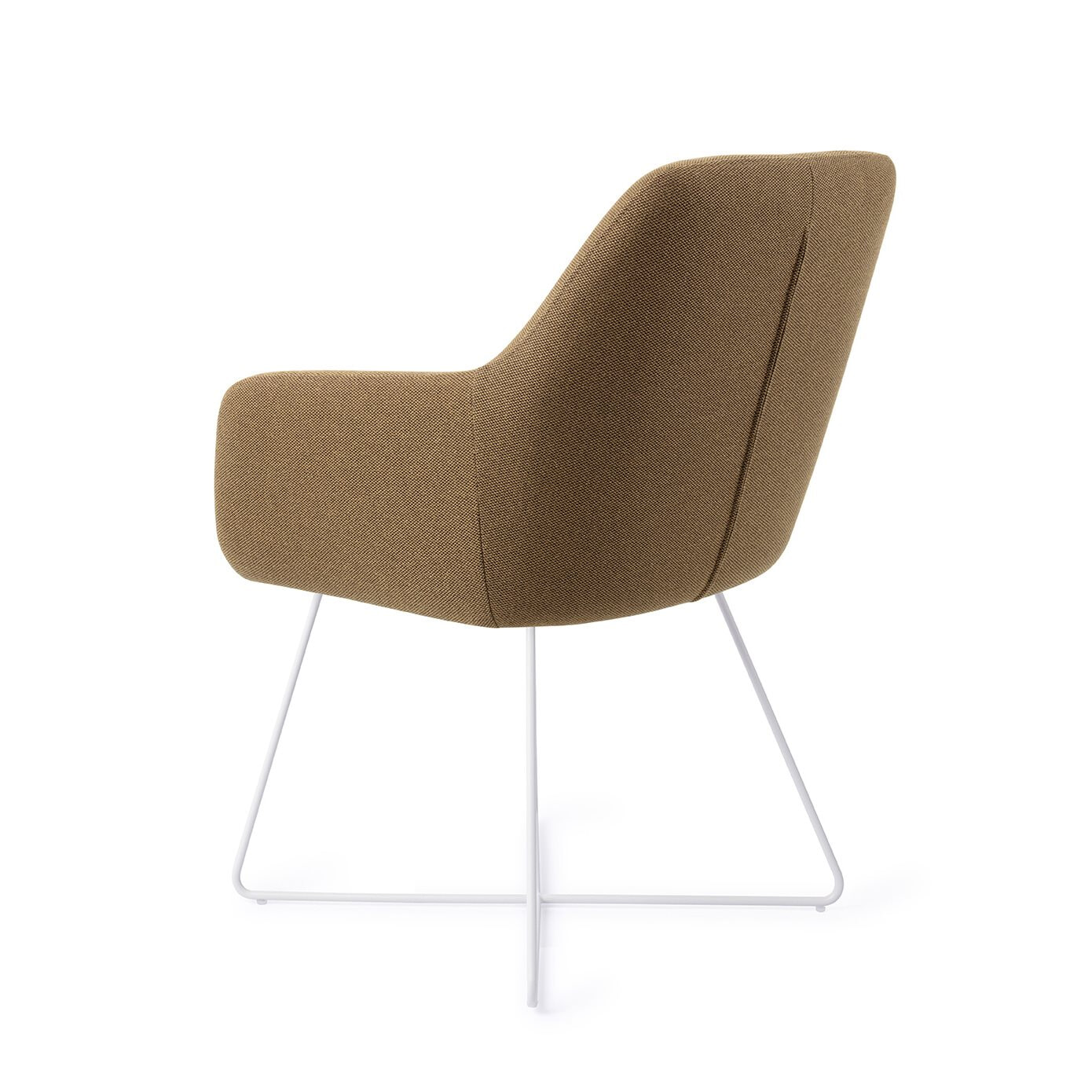 Jesper Home Eetkamerstoel 'Hiroo' Cross White, kleur Willow