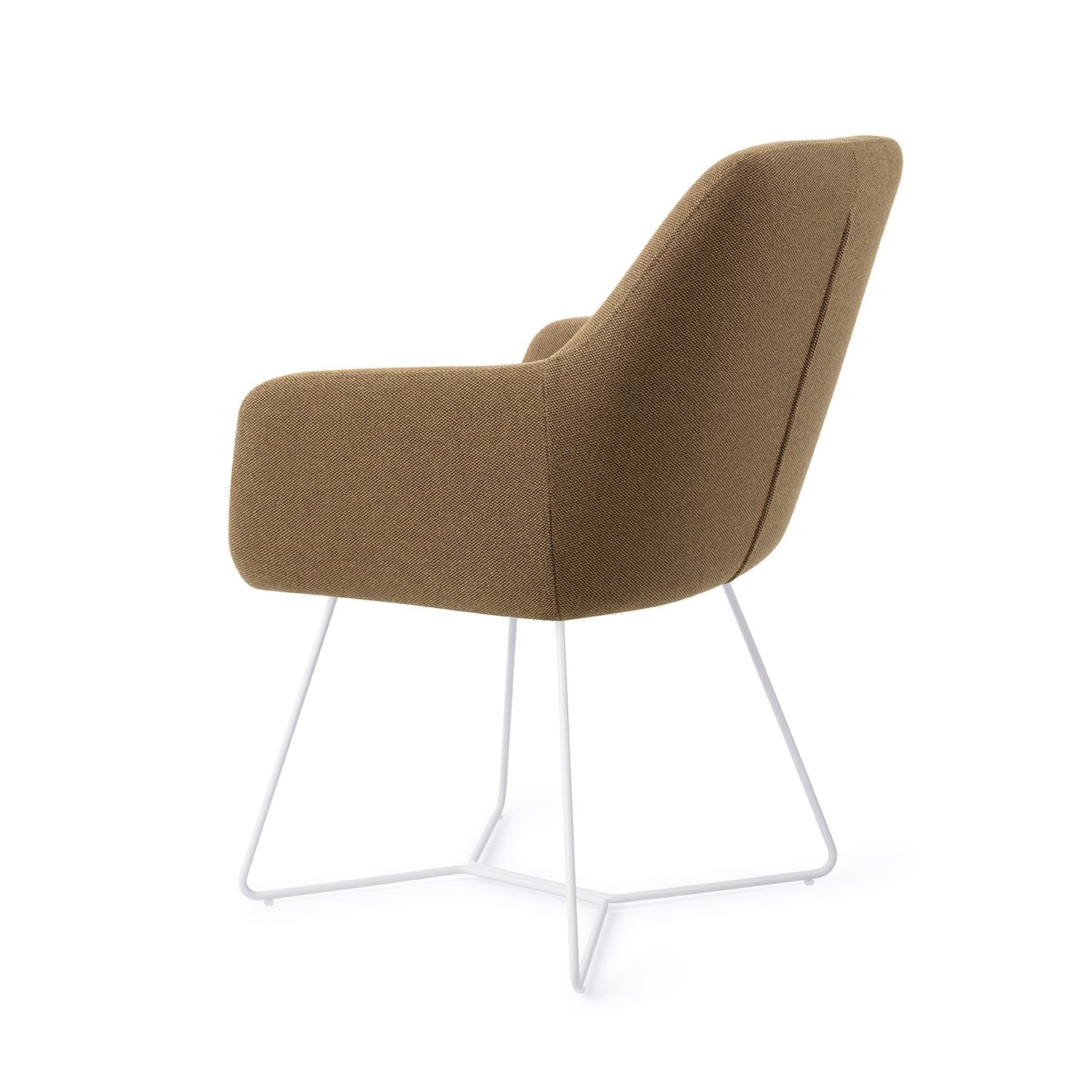 Jesper Home Eetkamerstoel 'Hiroo' Beehive White, kleur Willow