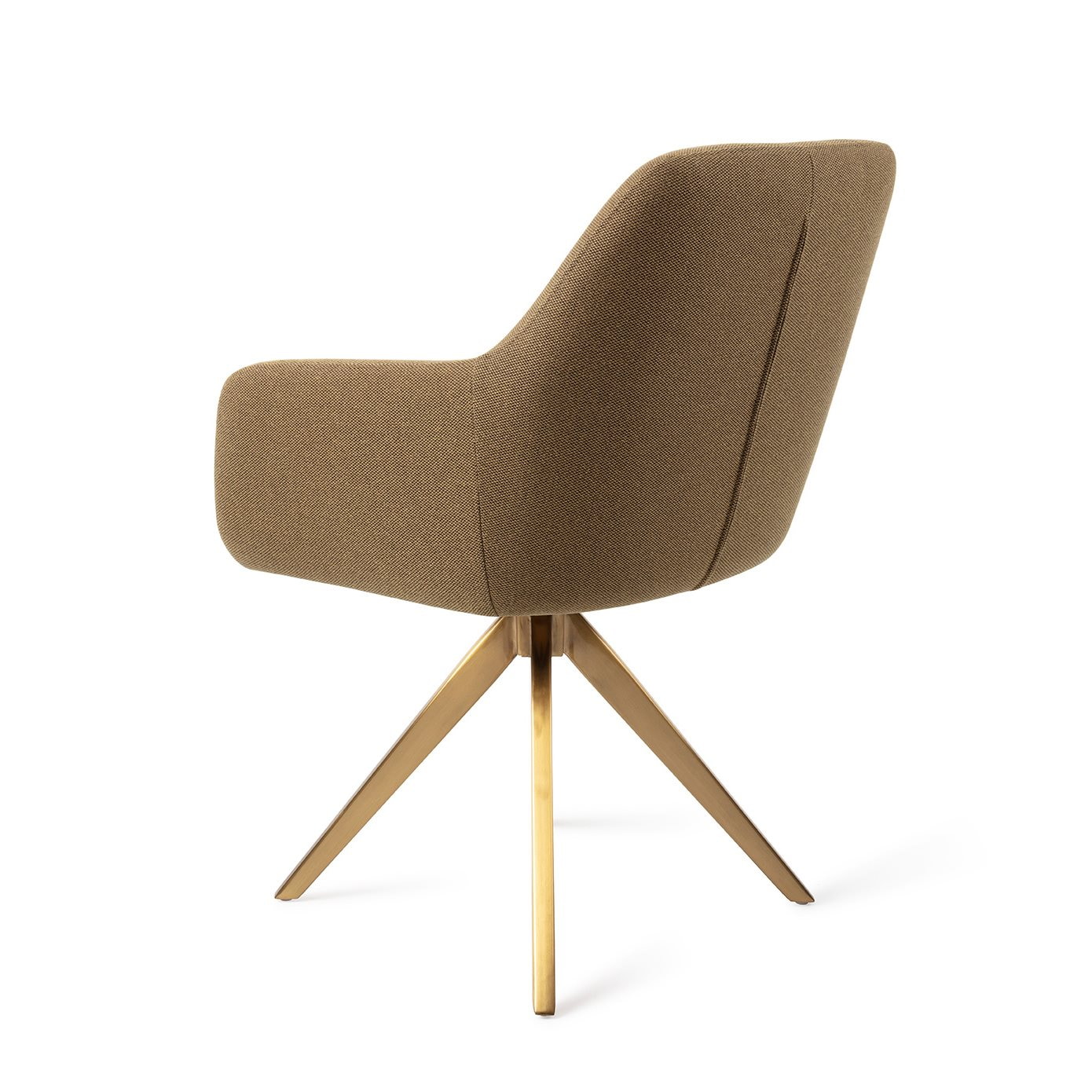 Jesper Home Eetkamerstoel 'Hiroo' Draaibaar, Turn Gold, kleur Willow