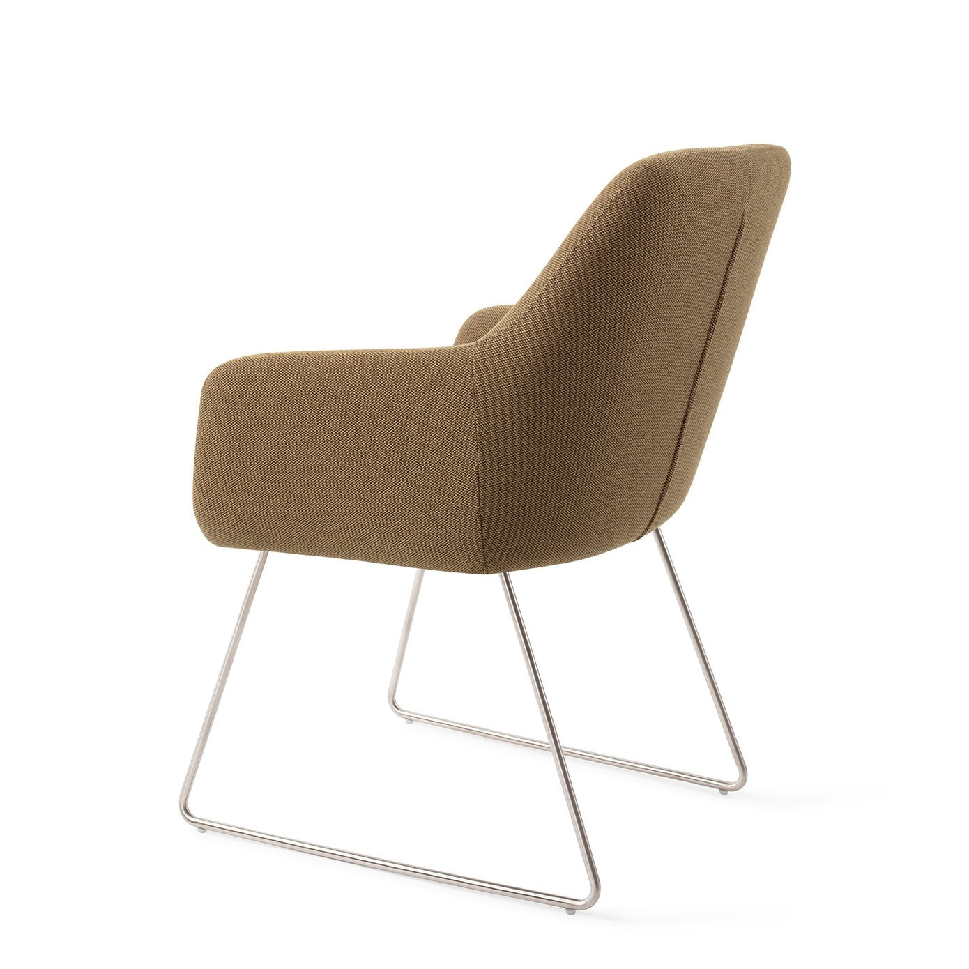 Jesper Home Eetkamerstoel 'Hiroo' Slide Steel, kleur Willow