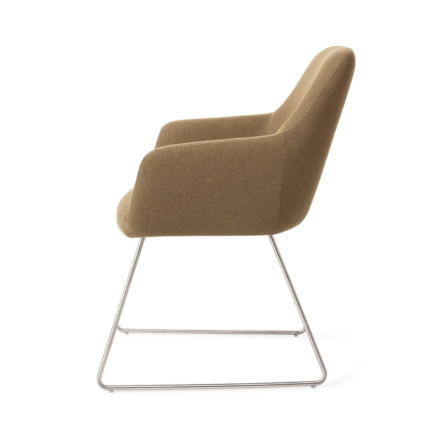 Jesper Home Eetkamerstoel 'Hiroo' Slide Steel, kleur Willow