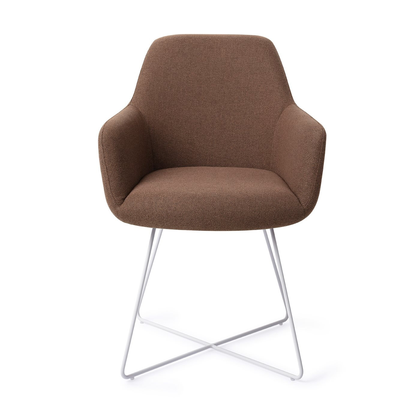 Jesper Home Eetkamerstoel 'Hiroo' Cross White, kleur Rustic Rye