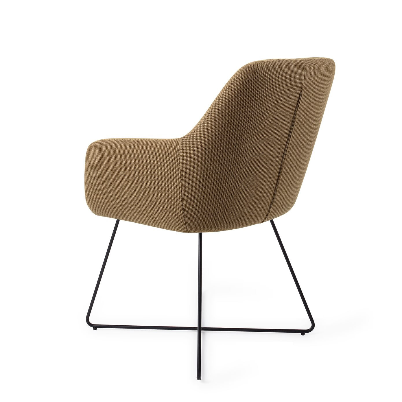 Jesper Home Eetkamerstoel 'Hiroo' Cross Black, kleur Willow