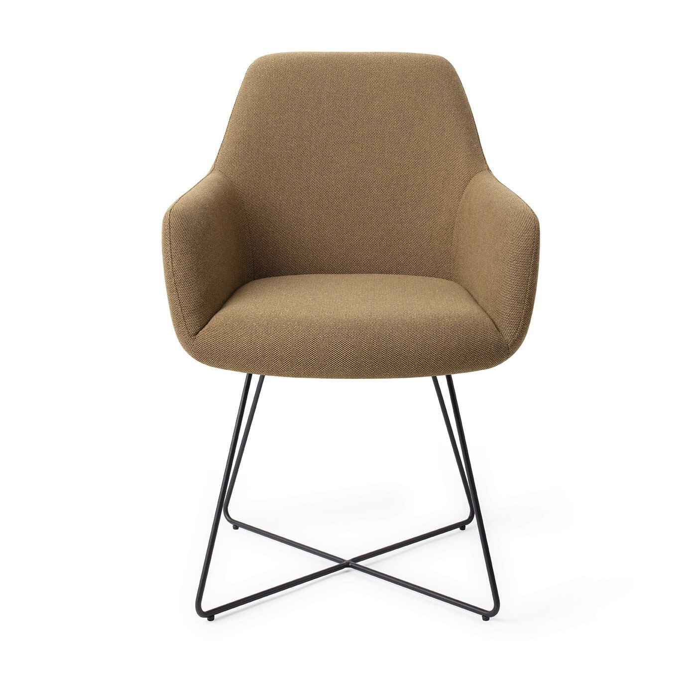 Jesper Home Eetkamerstoel 'Hiroo' Cross Black, kleur Willow