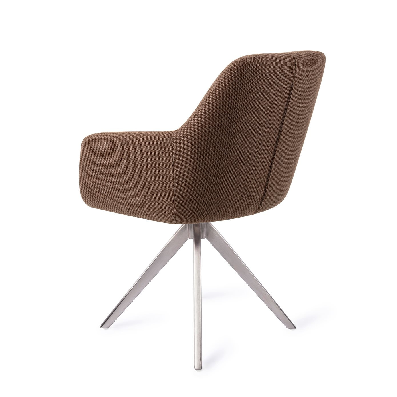 Jesper Home Eetkamerstoel 'Hiroo' Draaibaar, Turn Steel, kleur Rustic Rye