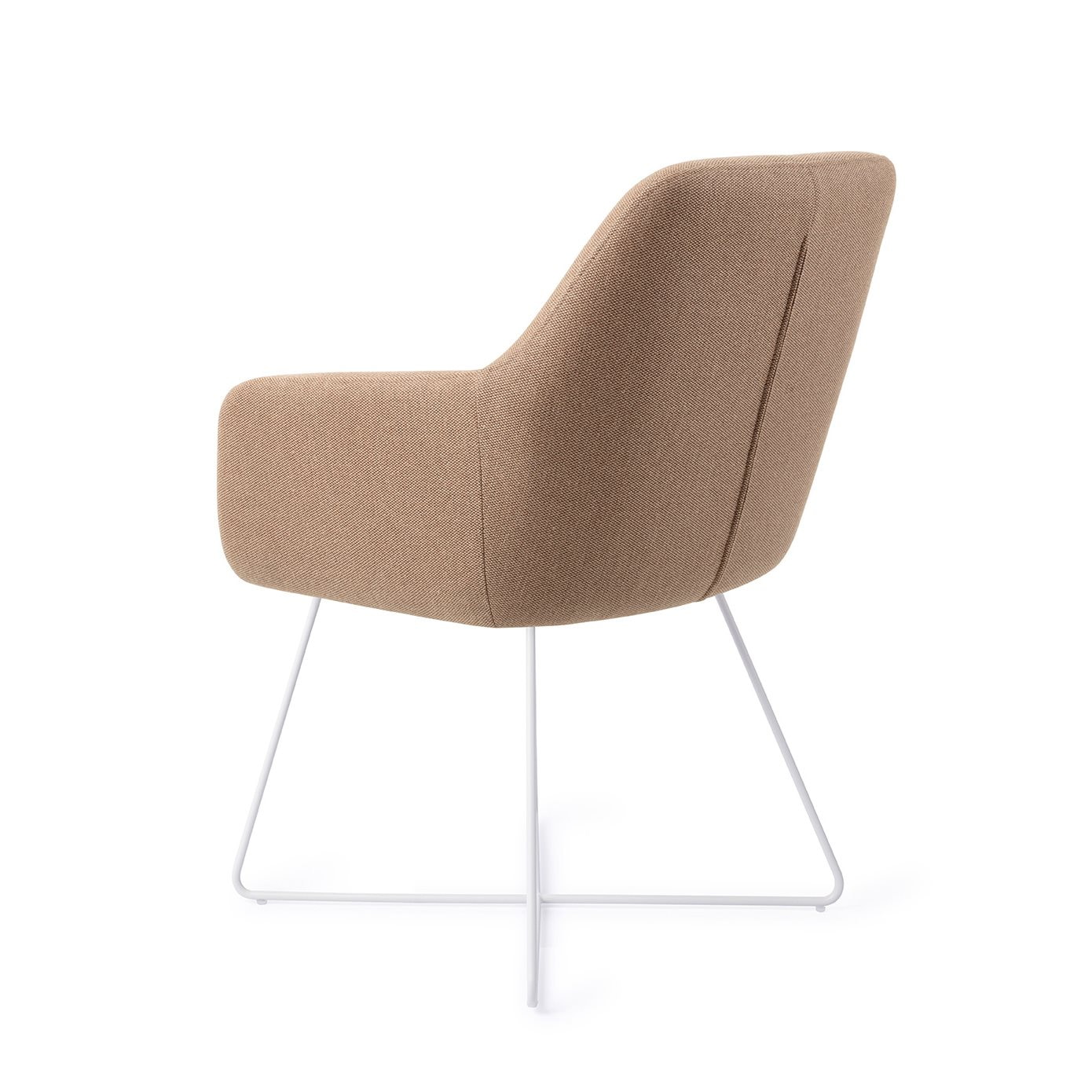 Jesper Home Eetkamerstoel 'Hiroo' Cross White, kleur Whisper Wheat