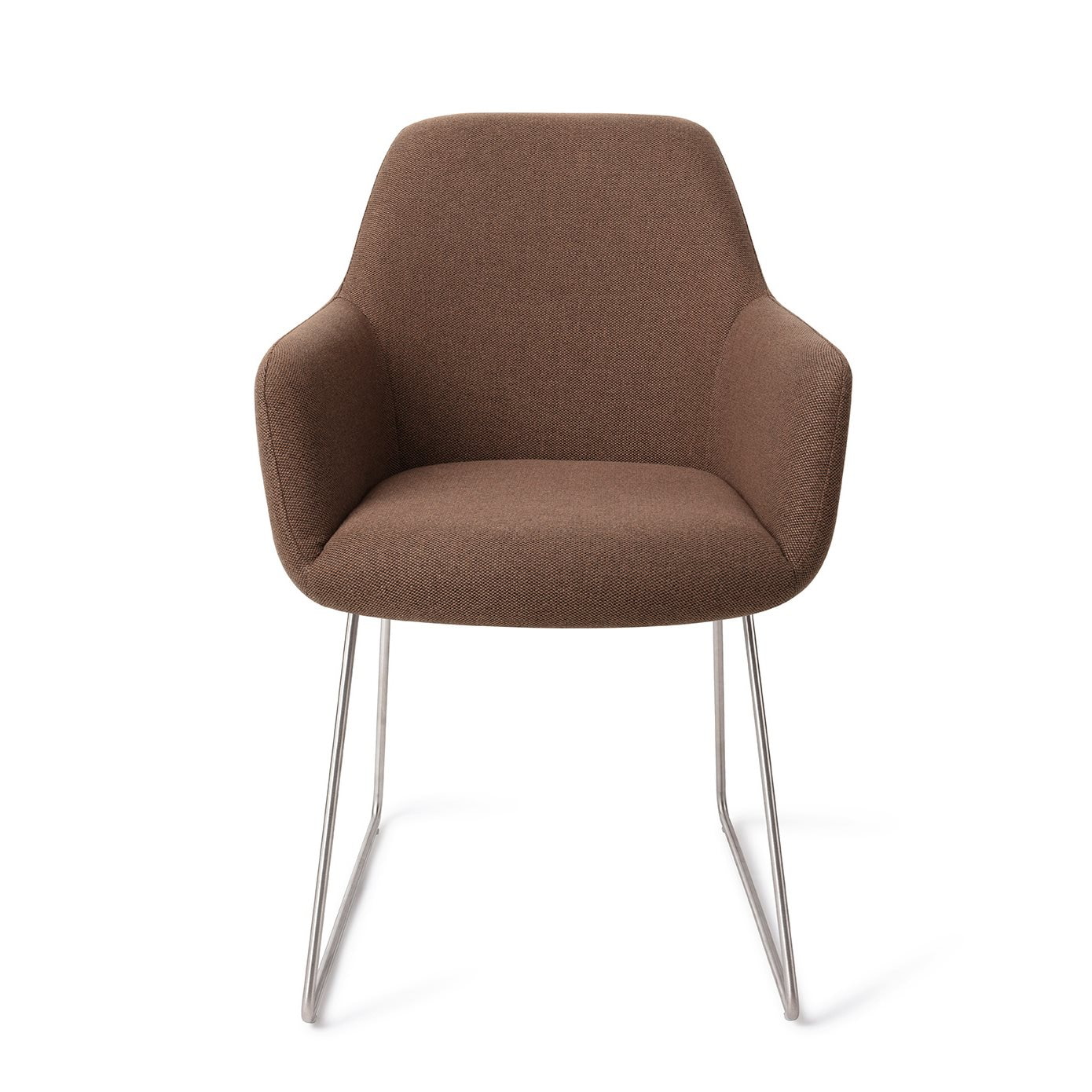 Jesper Home Eetkamerstoel 'Hiroo' Slide Steel, kleur Rustic Rye