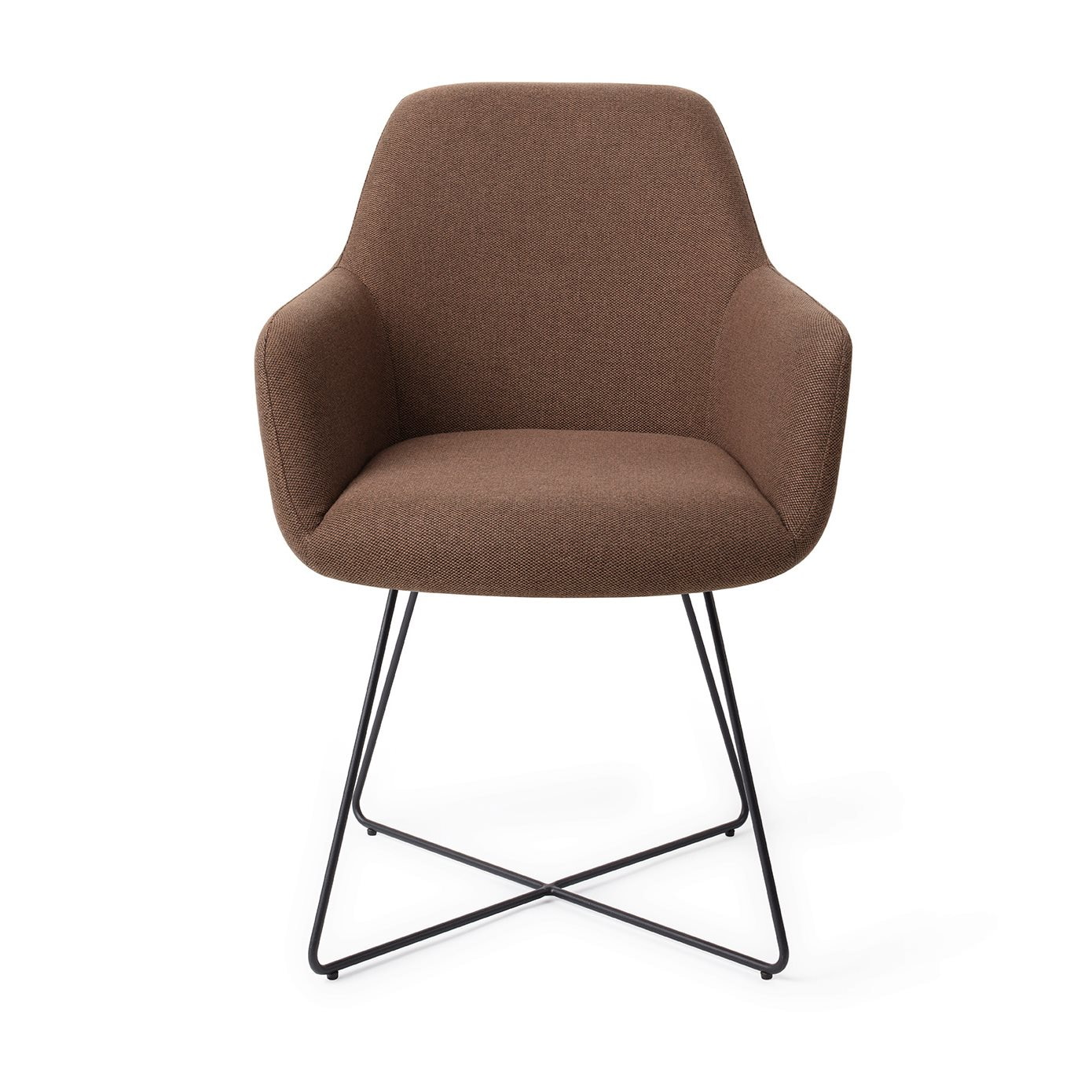 Jesper Home Eetkamerstoel 'Hiroo' Cross Black, kleur Rustic Rye