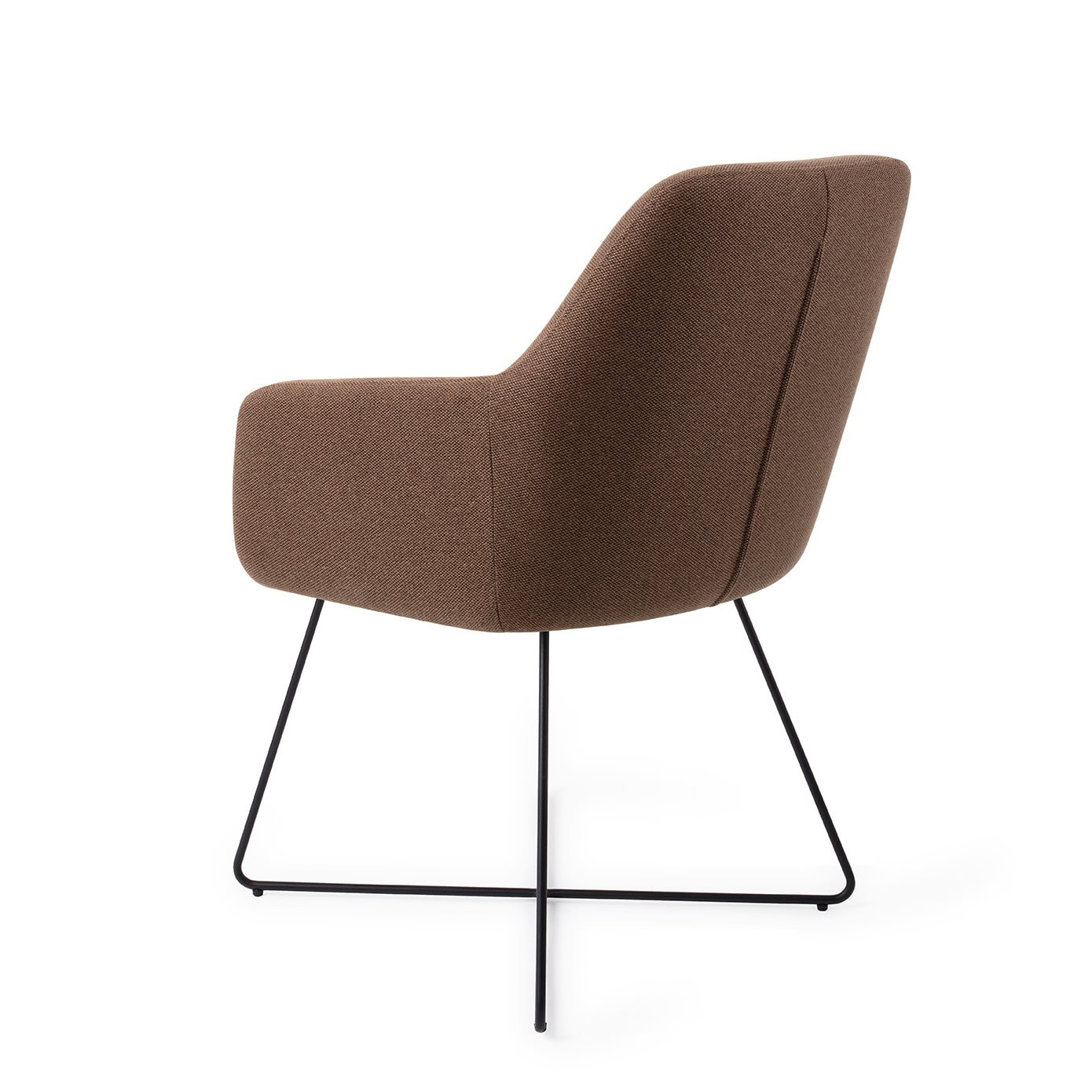 Jesper Home Eetkamerstoel 'Hiroo' Cross Black, kleur Rustic Rye