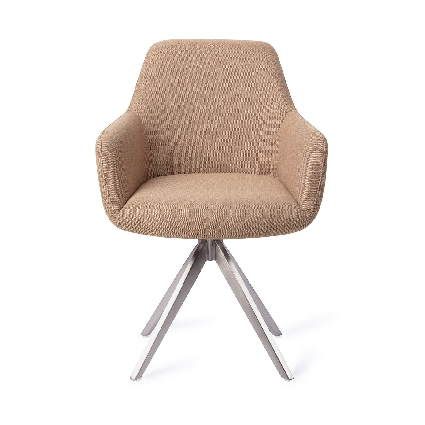 Jesper Home Eetkamerstoel 'Hiroo' Draaibaar, Turn Steel, kleur Whisper Wheat