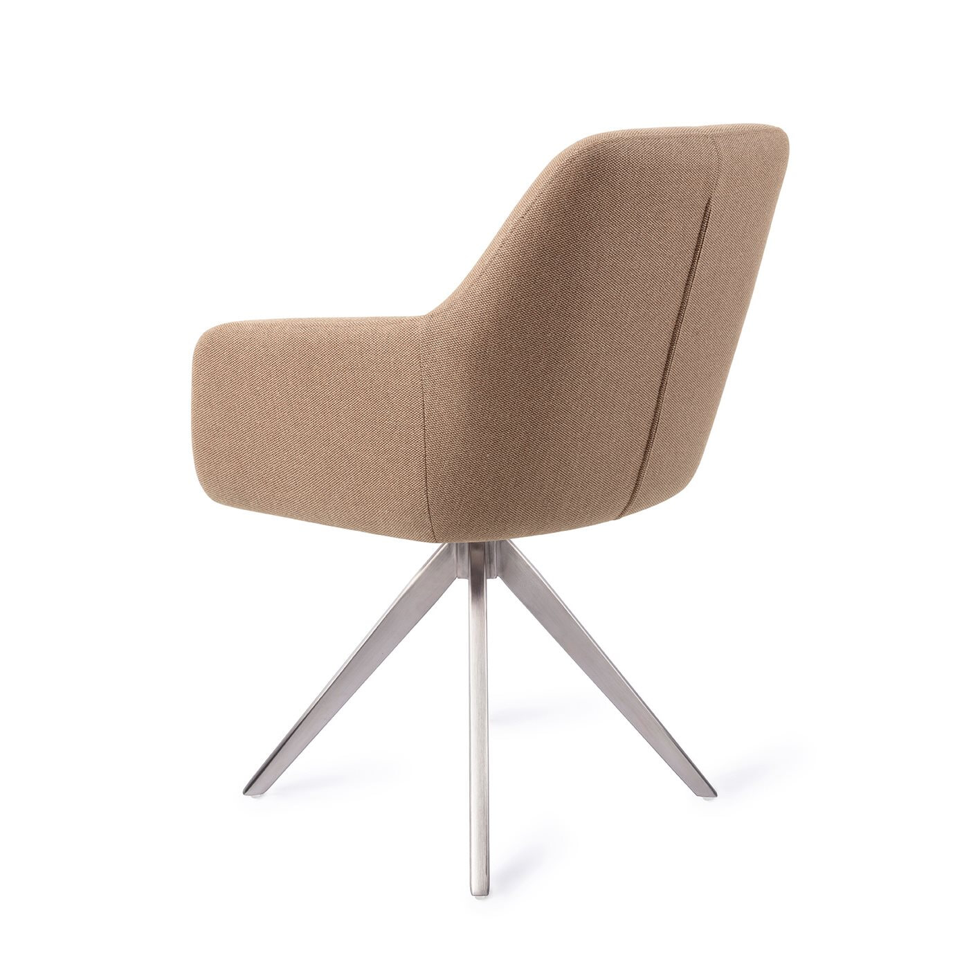 Jesper Home Eetkamerstoel 'Hiroo' Draaibaar, Turn Steel, kleur Whisper Wheat