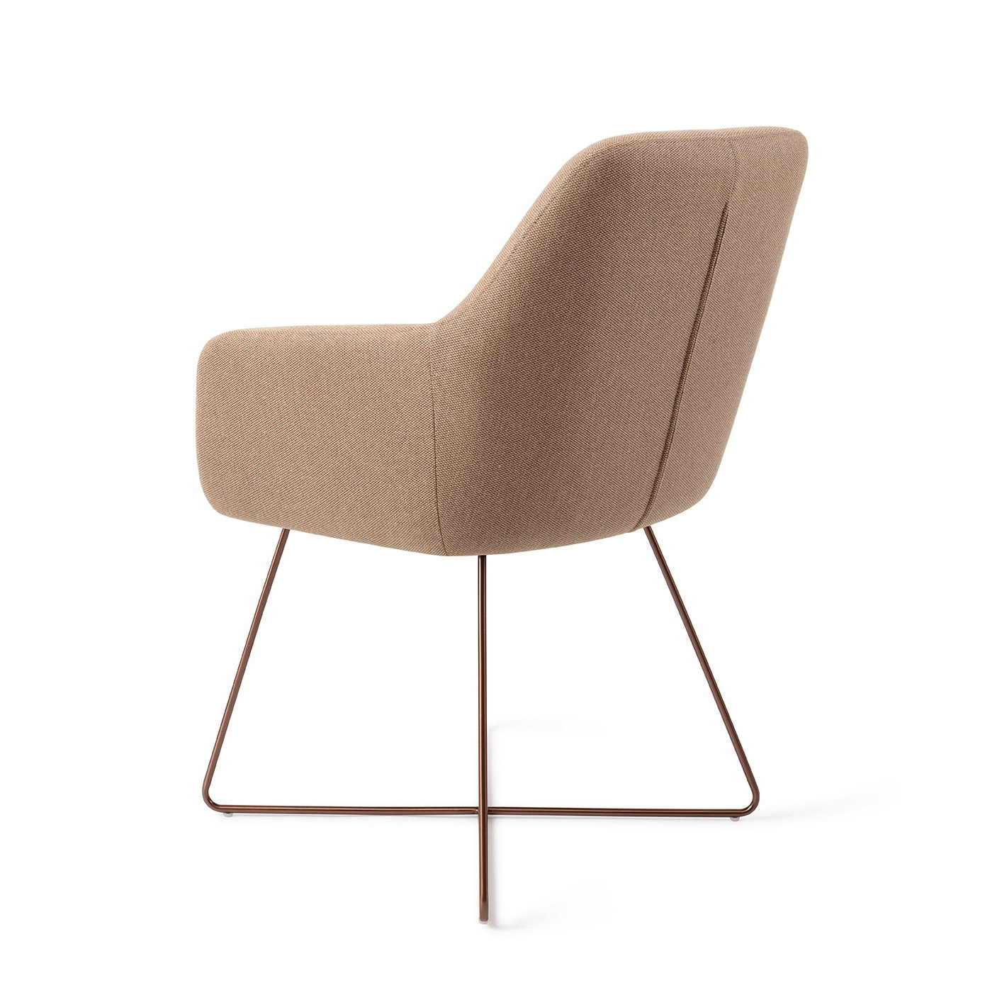 Jesper Home Eetkamerstoel 'Hiroo' Cross Rose, kleur Whisper Wheat