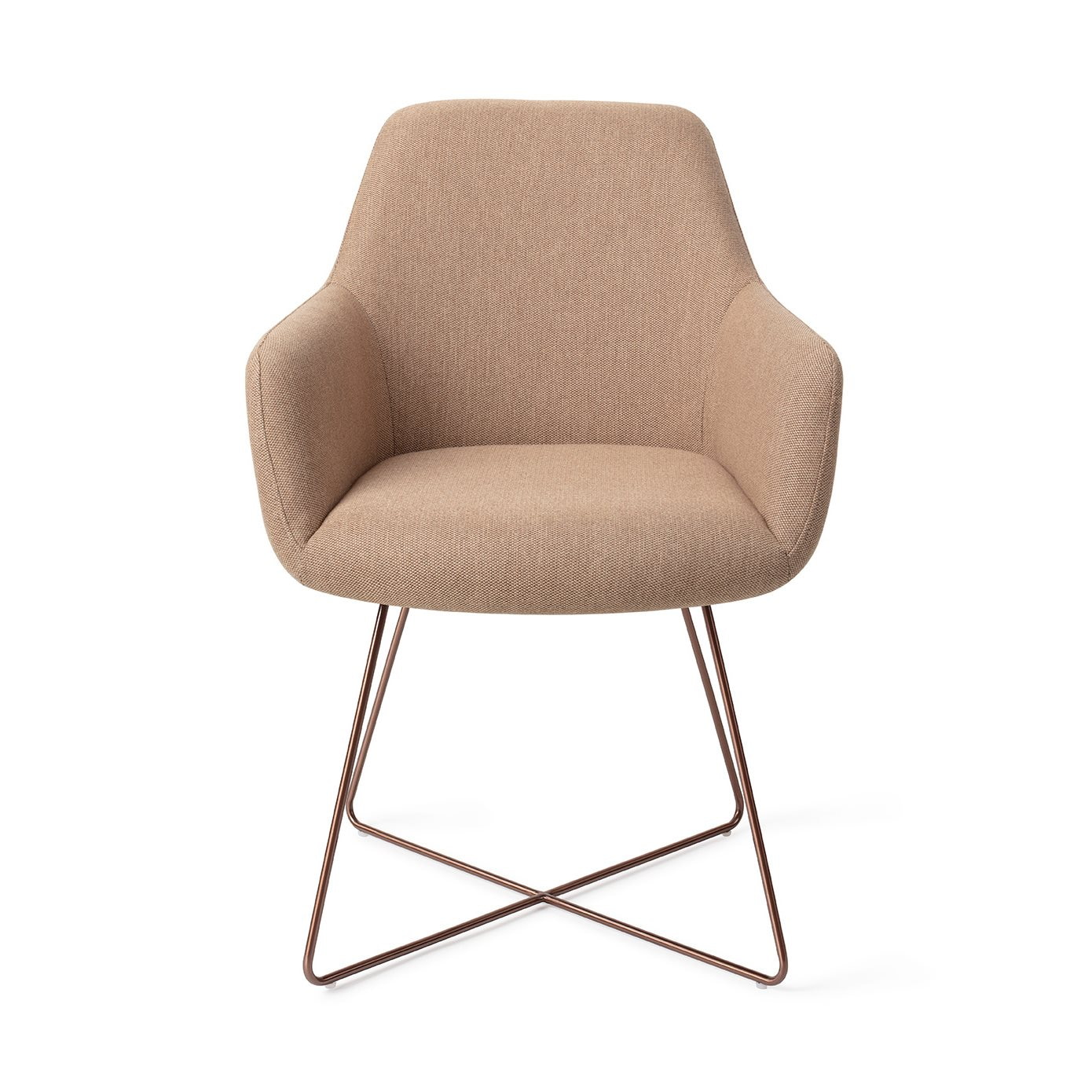 Jesper Home Eetkamerstoel 'Hiroo' Cross Rose, kleur Whisper Wheat