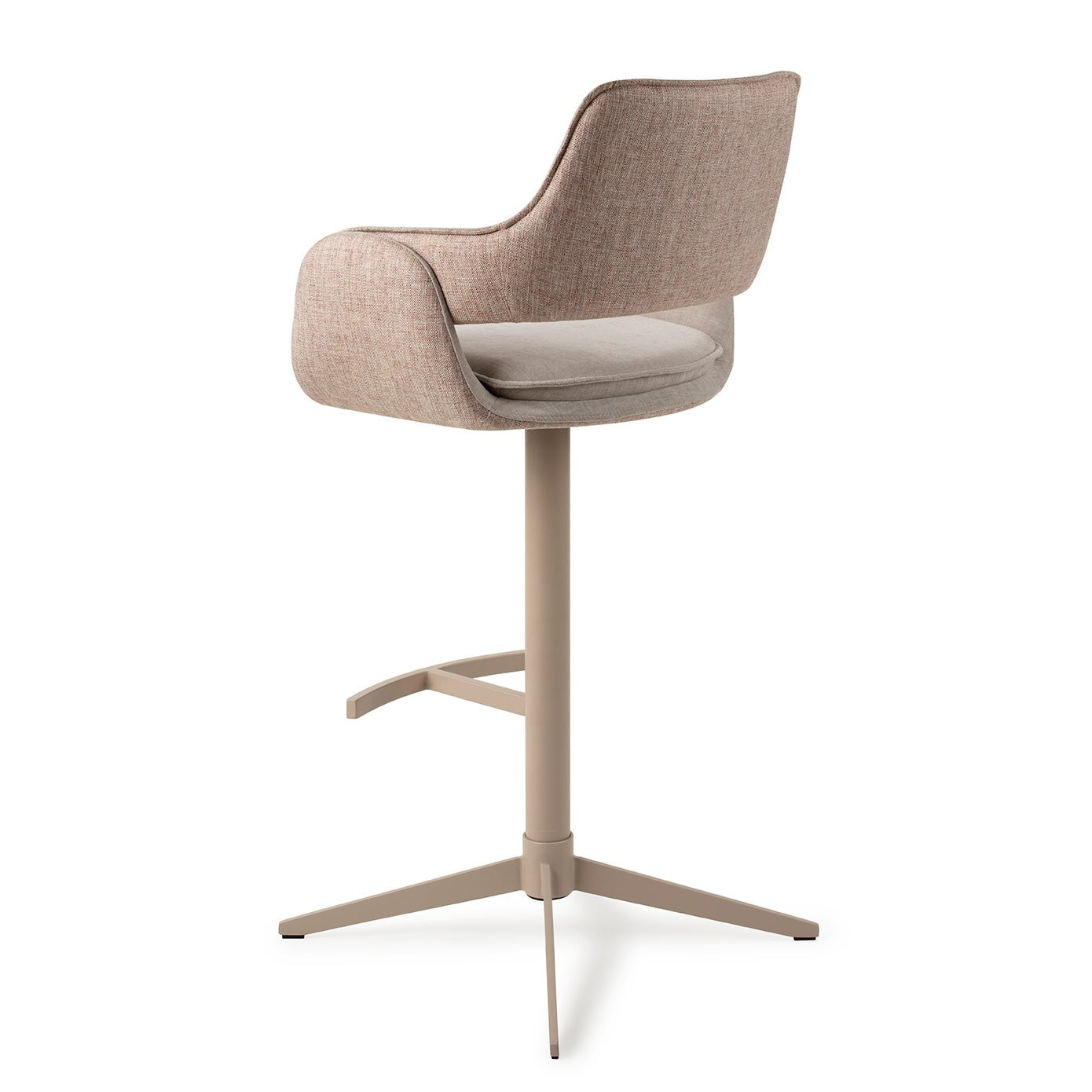 Jesper Home Barkruk 'Oketo' Draaibaar, kleur Driftwood Drive (zithoogte 75cm)