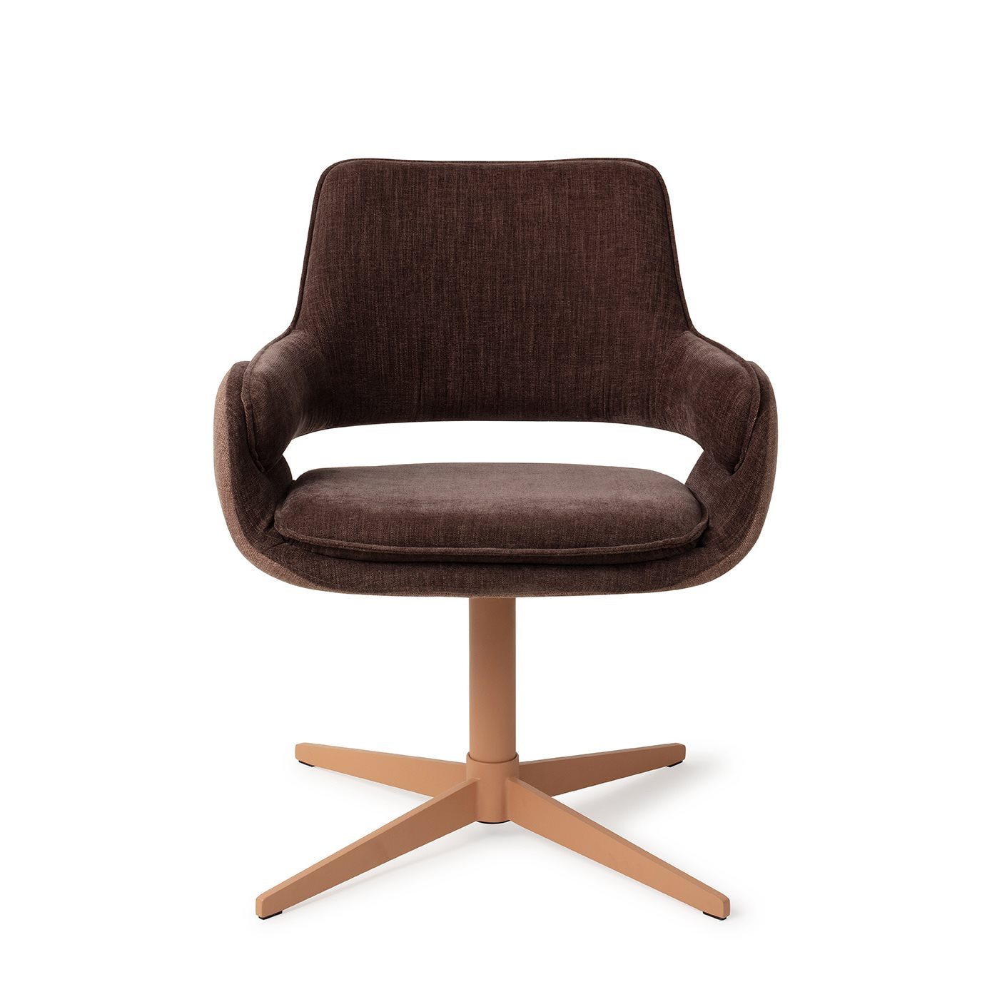 Jesper Home Draaifauteuil 'Oketo' kleur Chestnut Chase