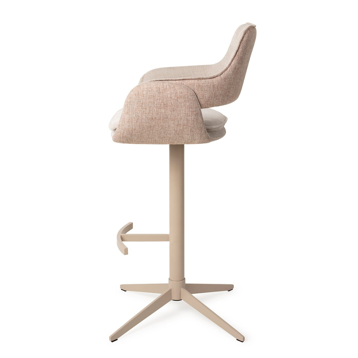 Jesper Home Barkruk 'Oketo' Draaibaar, kleur Driftwood Drive (zithoogte 75cm)