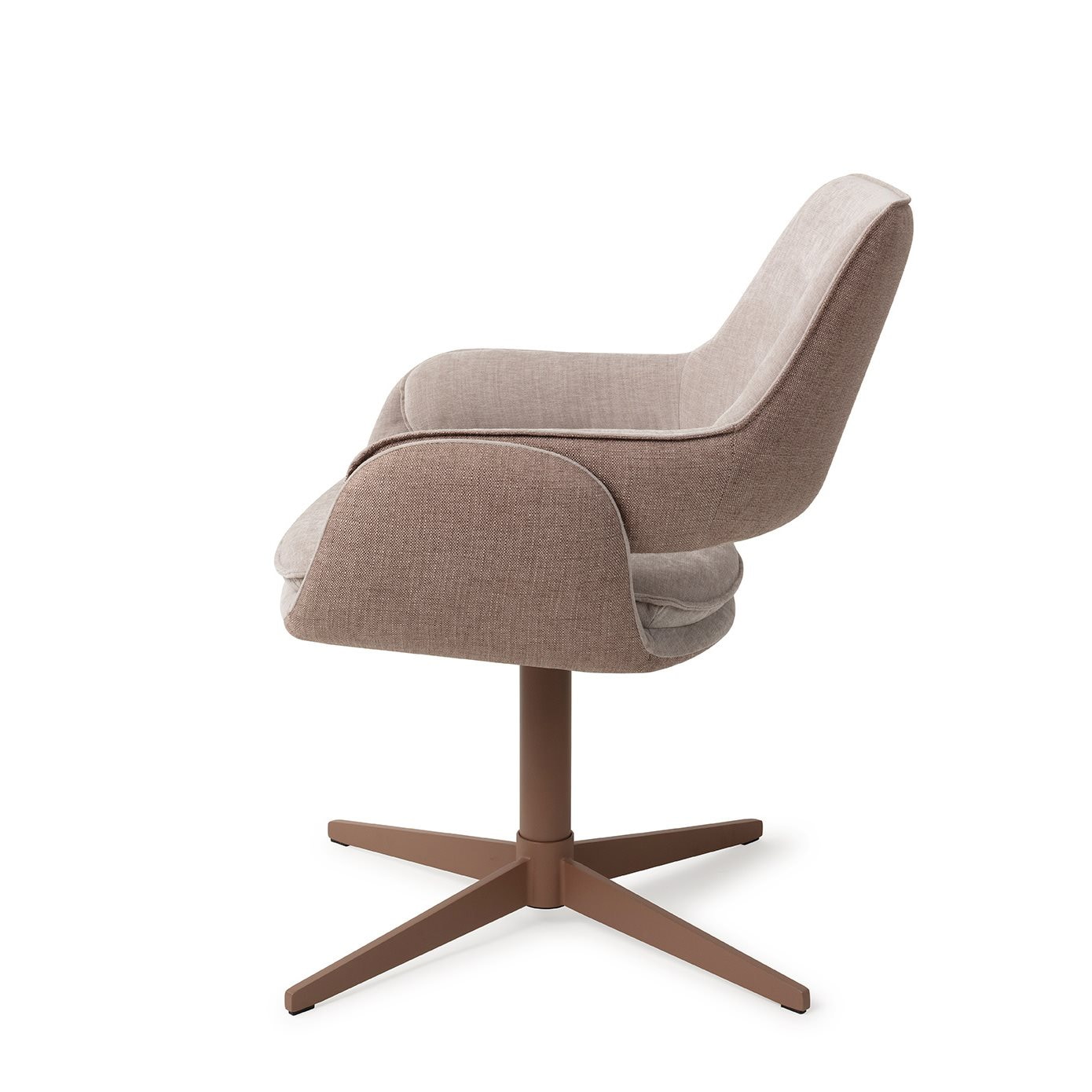 Jesper Home Draaifauteuil 'Oketo' kleur No Grey Mouse