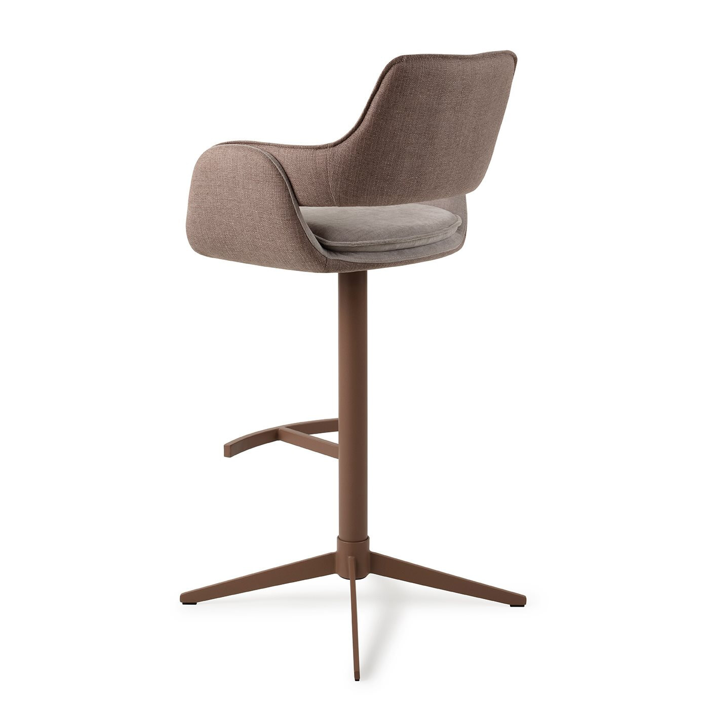 Jesper Home Barkruk 'Oketo' Draaibaar, kleur No Grey Mouse (zithoogte 75cm)