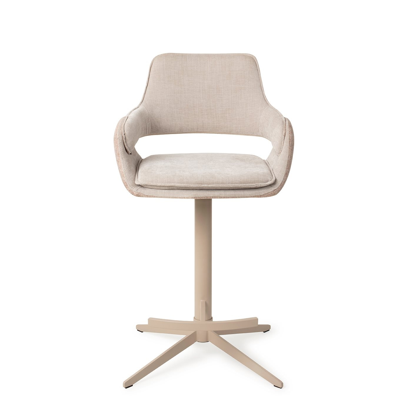 Jesper Home Barkruk 'Oketo' Draaibaar, kleur Driftwood Drive (zithoogte 65cm)