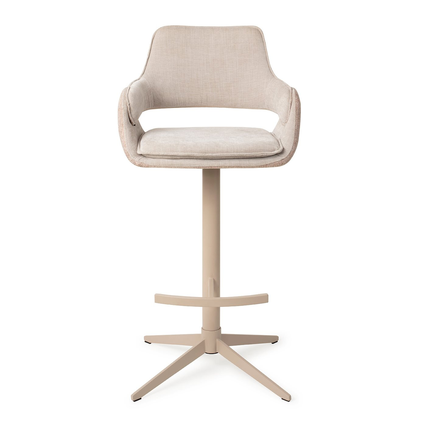 Jesper Home Barkruk 'Oketo' Draaibaar, kleur Driftwood Drive (zithoogte 75cm)