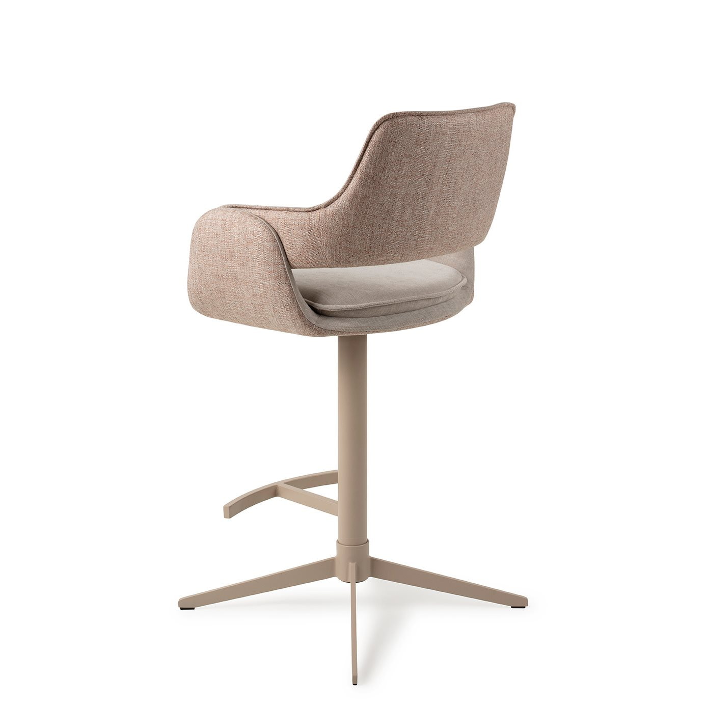Jesper Home Barkruk 'Oketo' Draaibaar, kleur Driftwood Drive (zithoogte 65cm)