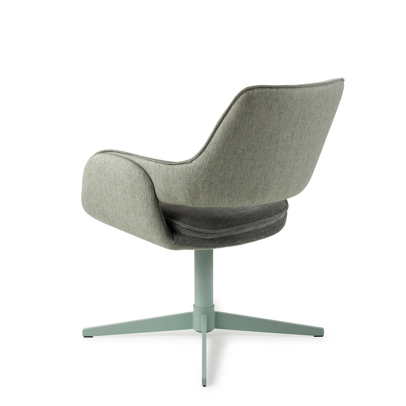 Jesper Home Draaifauteuil 'Oketo' kleur Green Midori
