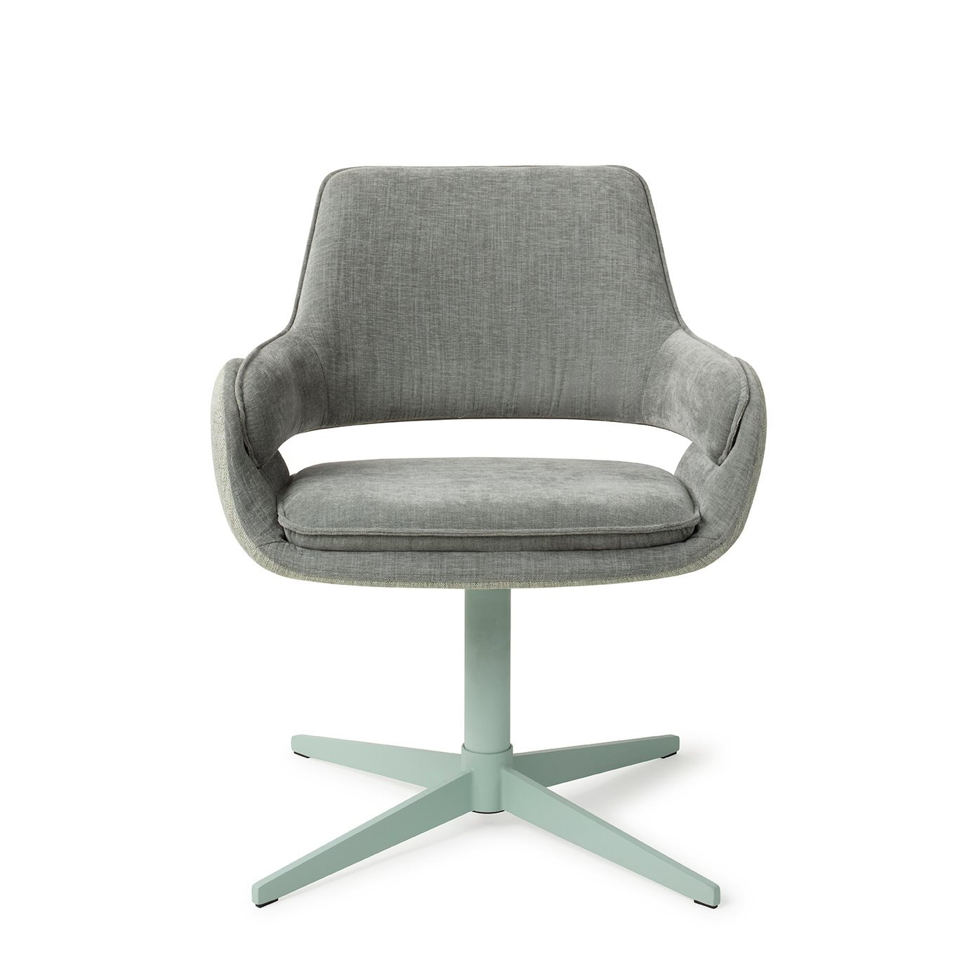 Jesper Home Draaifauteuil 'Oketo' kleur Green Midori