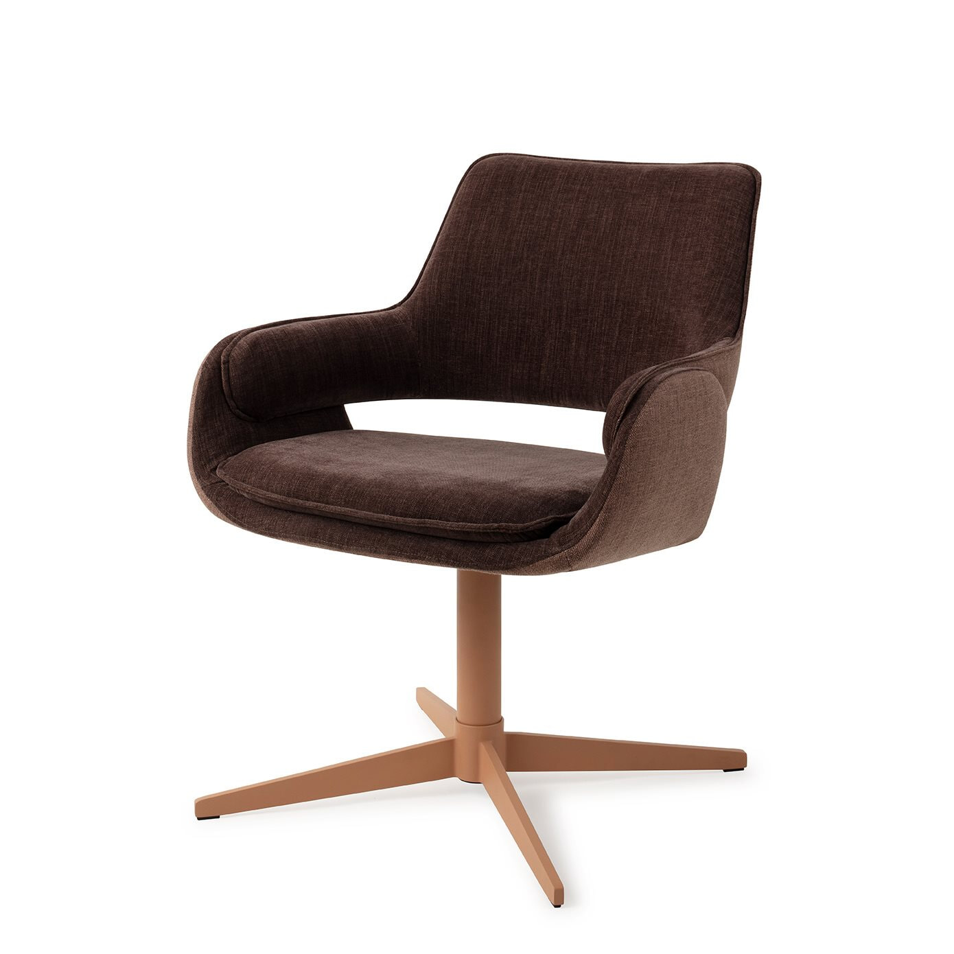 Jesper Home Draaifauteuil 'Oketo' kleur Chestnut Chase