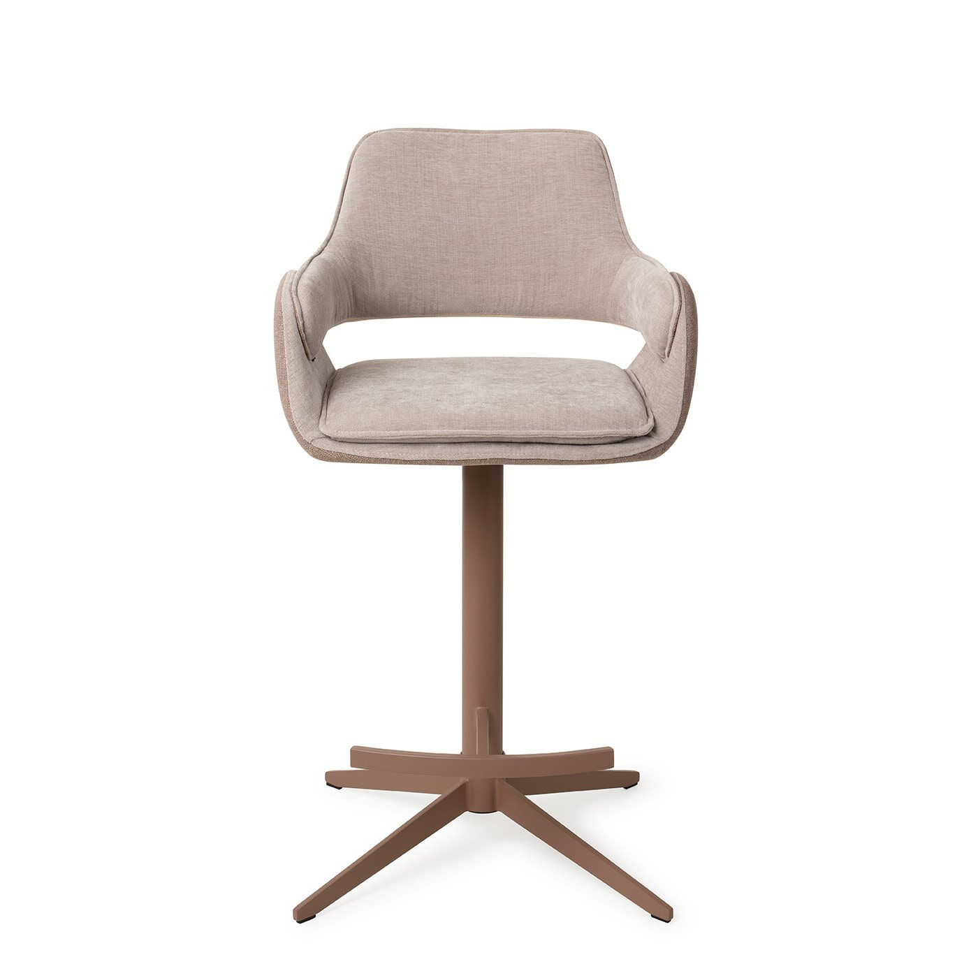 Jesper Home Barkruk 'Oketo' Draaibaar, kleur No Grey Mouse (zithoogte 65cm)