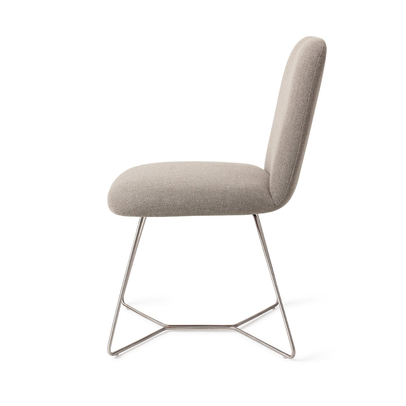 Jesper Home Eetkamerstoel 'Taiwa' Beehive Steel, kleur Foggy Fusion