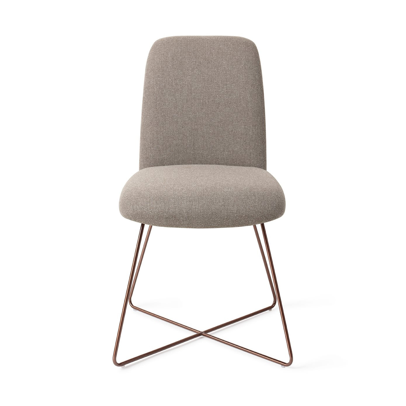 Jesper Home Eetkamerstoel 'Taiwa' Cross Rose, kleur Foggy Fusion