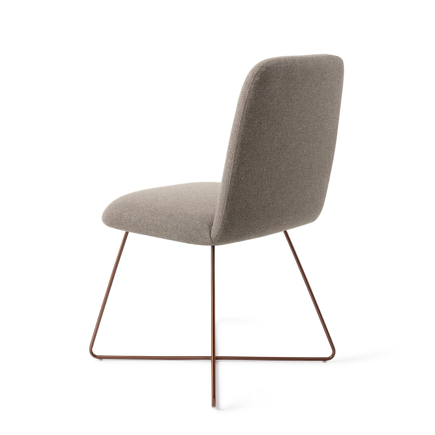 Jesper Home Eetkamerstoel 'Taiwa' Cross Rose, kleur Foggy Fusion