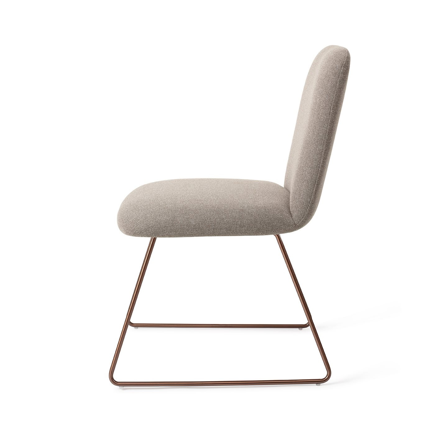 Jesper Home Eetkamerstoel 'Taiwa' Slide Rose, kleur Foggy Fusion