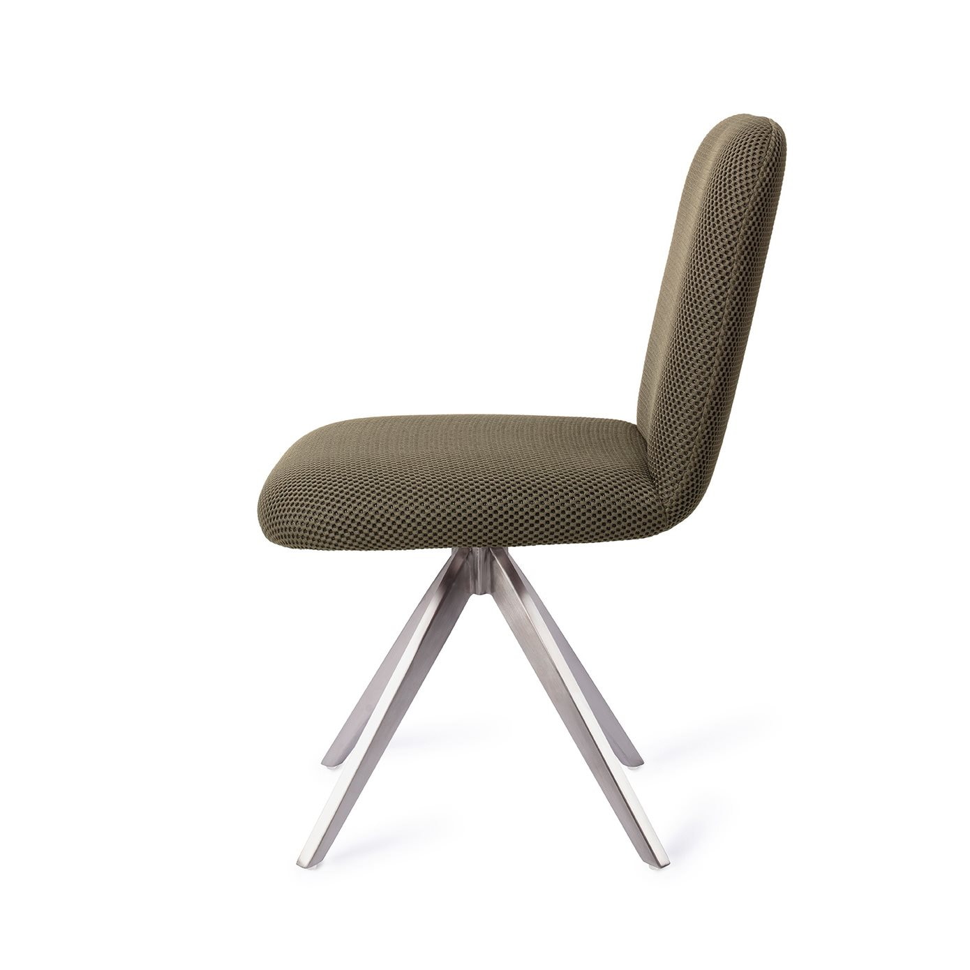 Jesper Home Eetkamerstoel 'Taiwa' Turn Steel, kleur Jungle Jewel