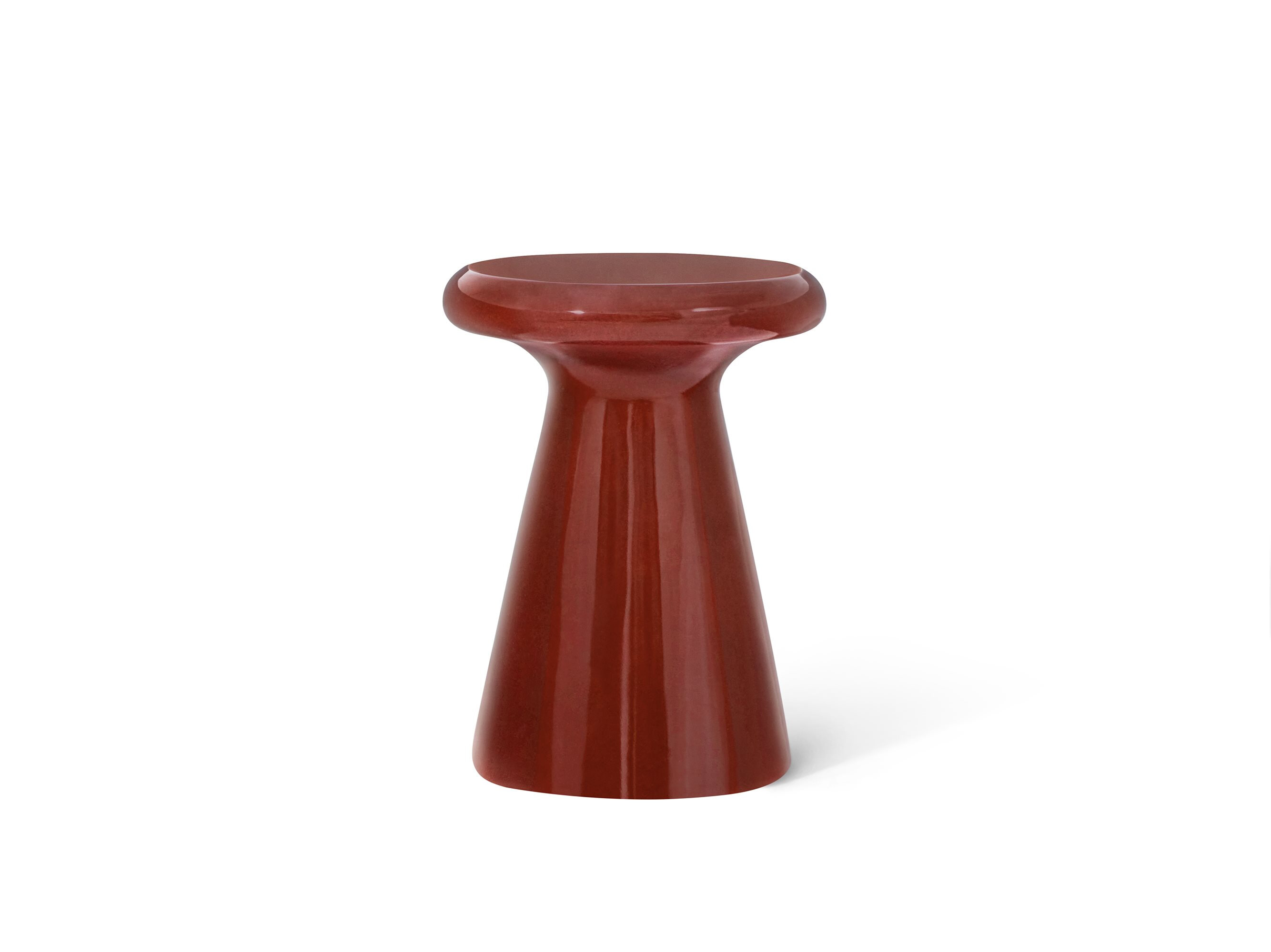 Jesper Home Ronde Bijzettafel Yahiko 51cm - Burgundy