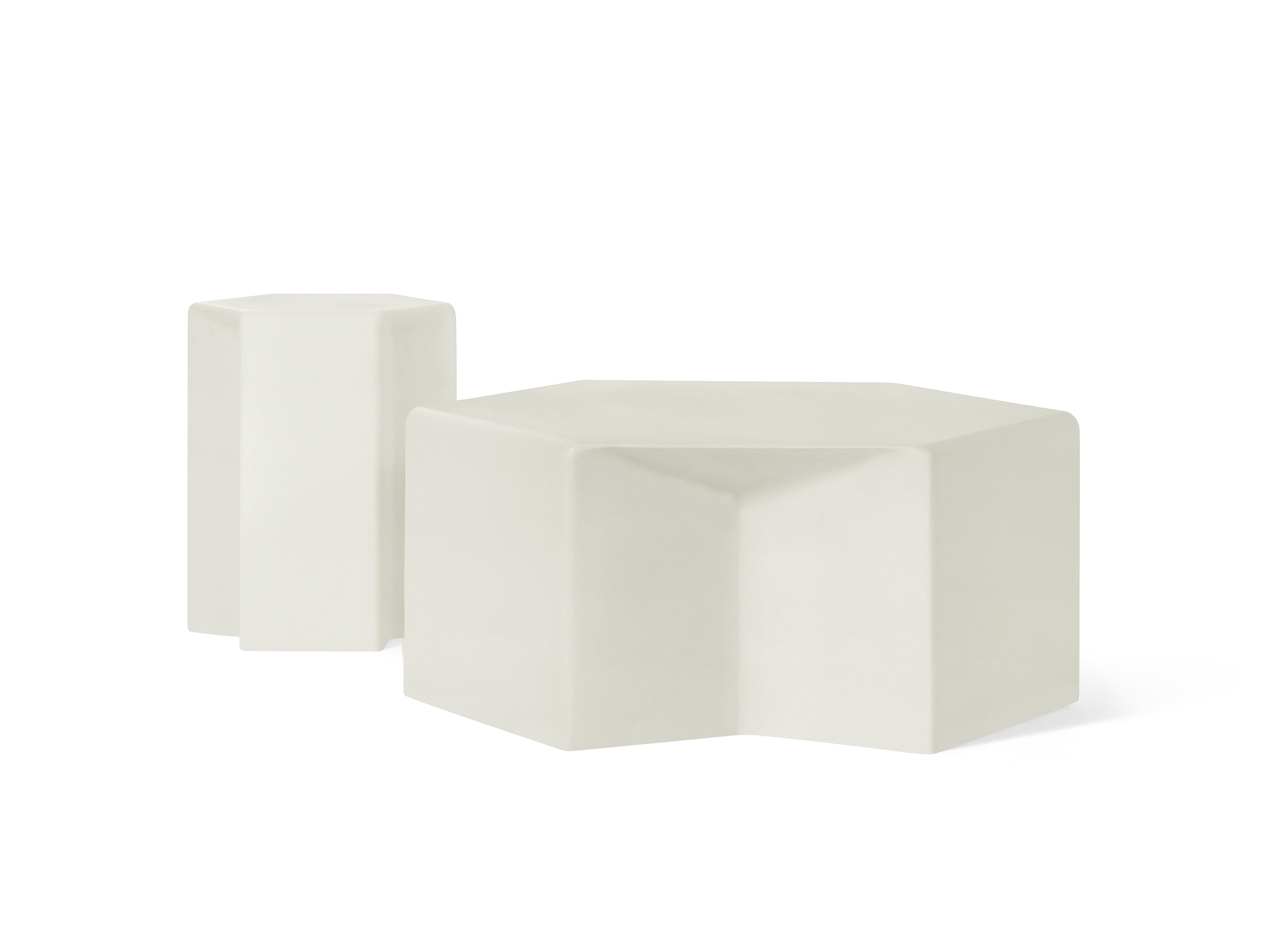 Jesper Home Salontafel 'Soka' 92 x 80cm, kleur Canvas