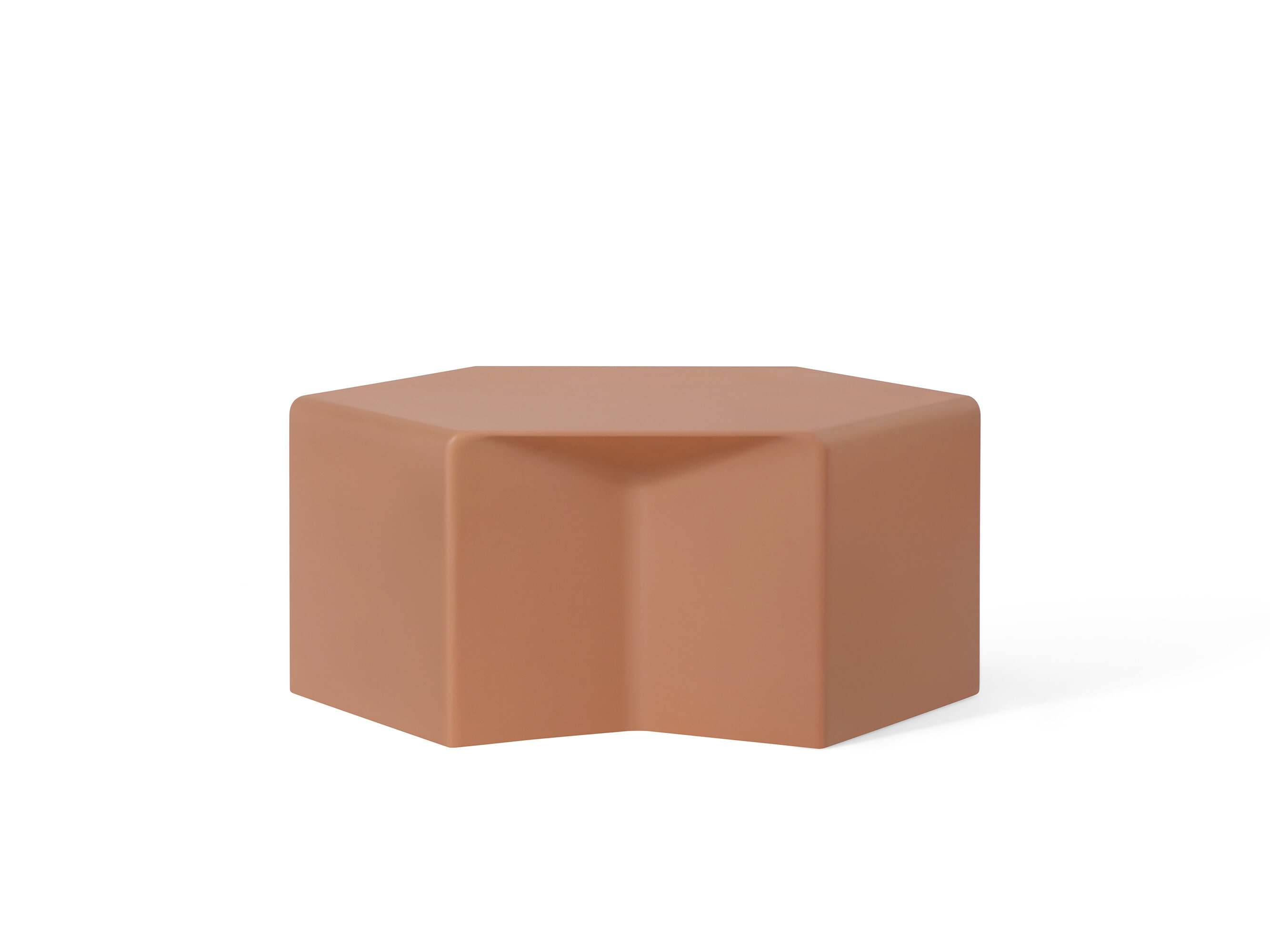 Jesper Home Salontafel 'Soka' 92 x 80cm, kleur Peachstone