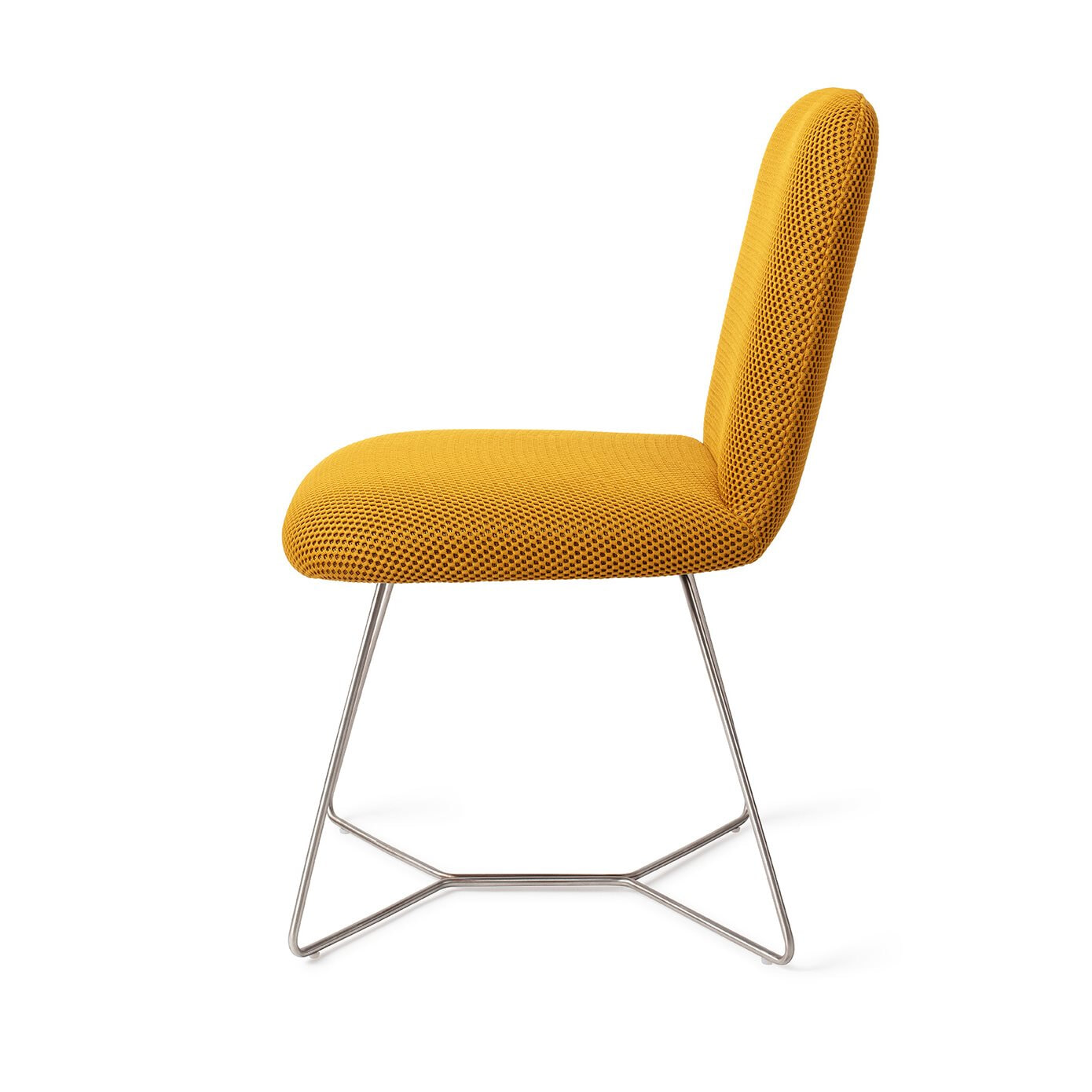 Jesper Home Eetkamerstoel 'Taiwa' Beehive Steel, kleur Groovy Garam