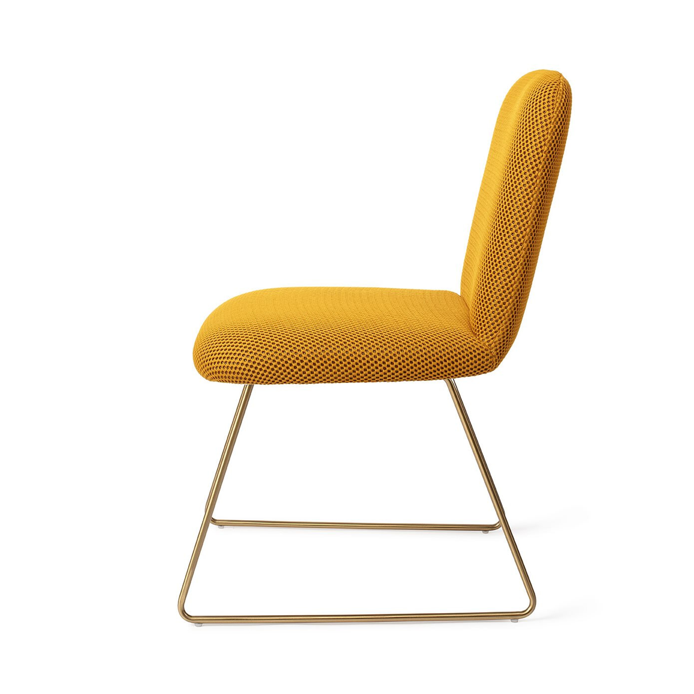 Jesper Home Eetkamerstoel 'Taiwa' Slide Gold, kleur Groovy Garam