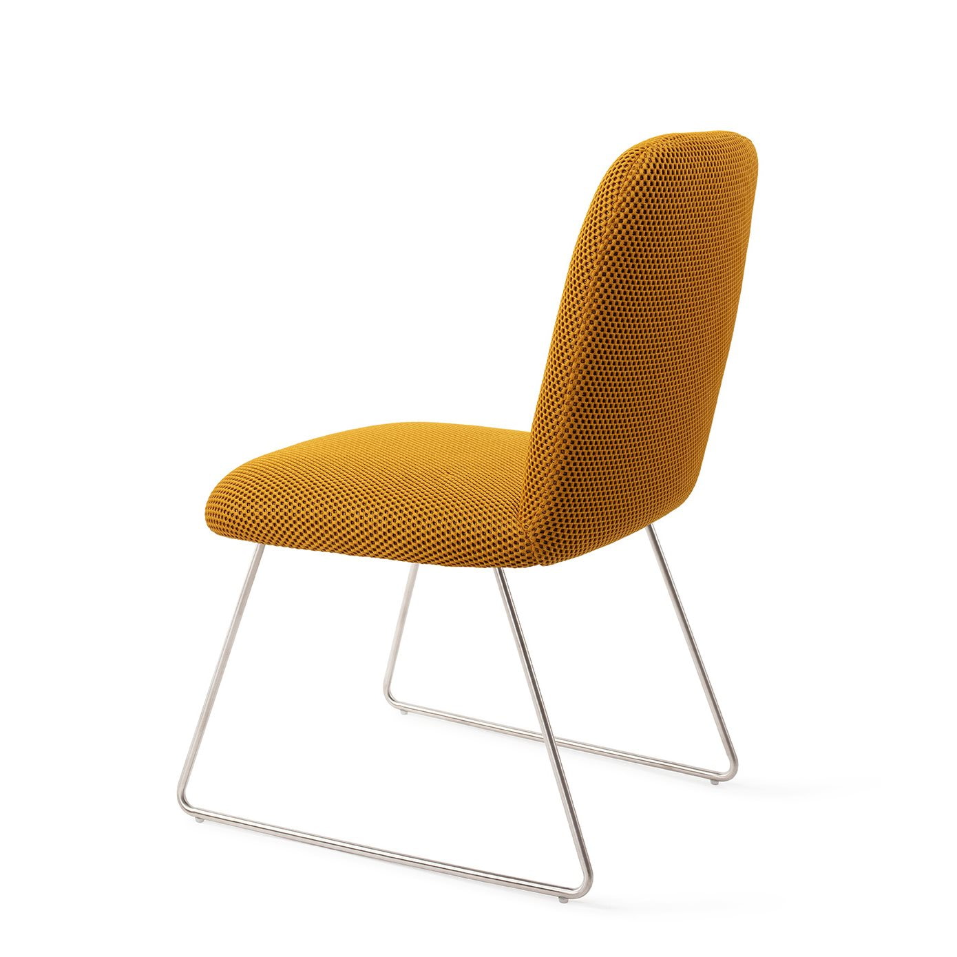 Jesper Home Eetkamerstoel 'Taiwa' Slide Steel, kleur Groovy Garam