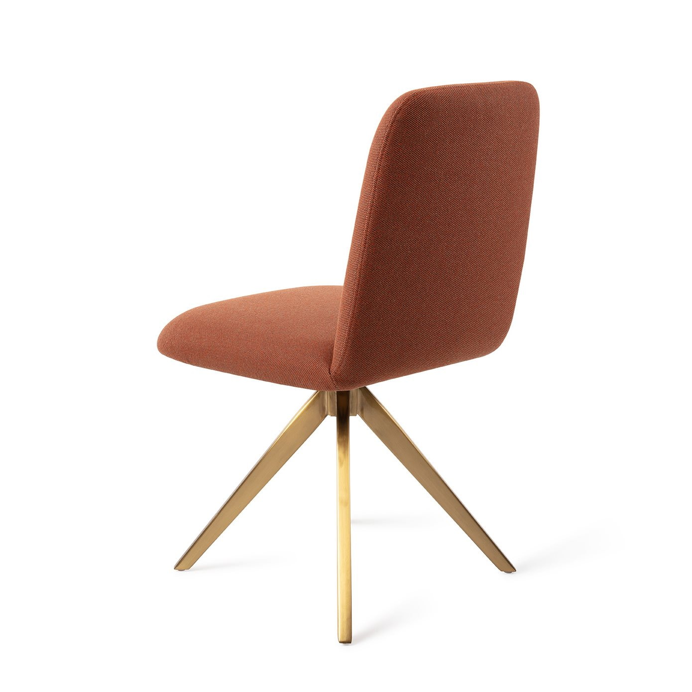 Jesper Home Eetkamerstoel 'Taiwa' Draaibaar, Turn Gold, kleur Hearth Harmony