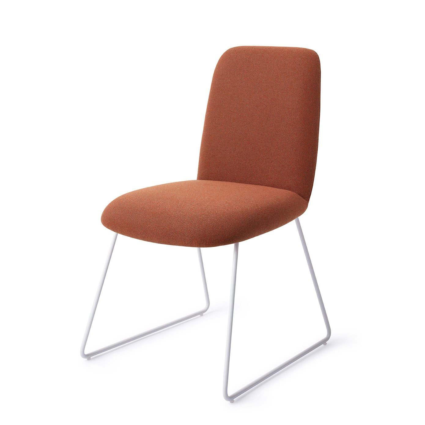Jesper Home Eetkamerstoel 'Taiwa' Slide White, kleur Hearth Harmony