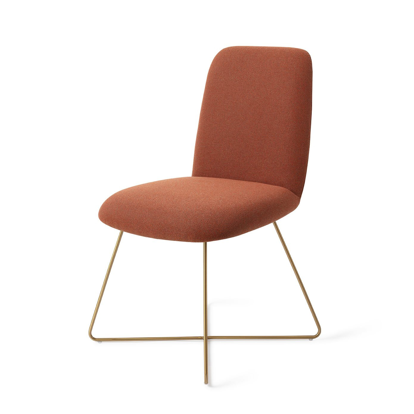 Jesper Home Eetkamerstoel 'Taiwa' Cross Gold, kleur Hearth Harmony