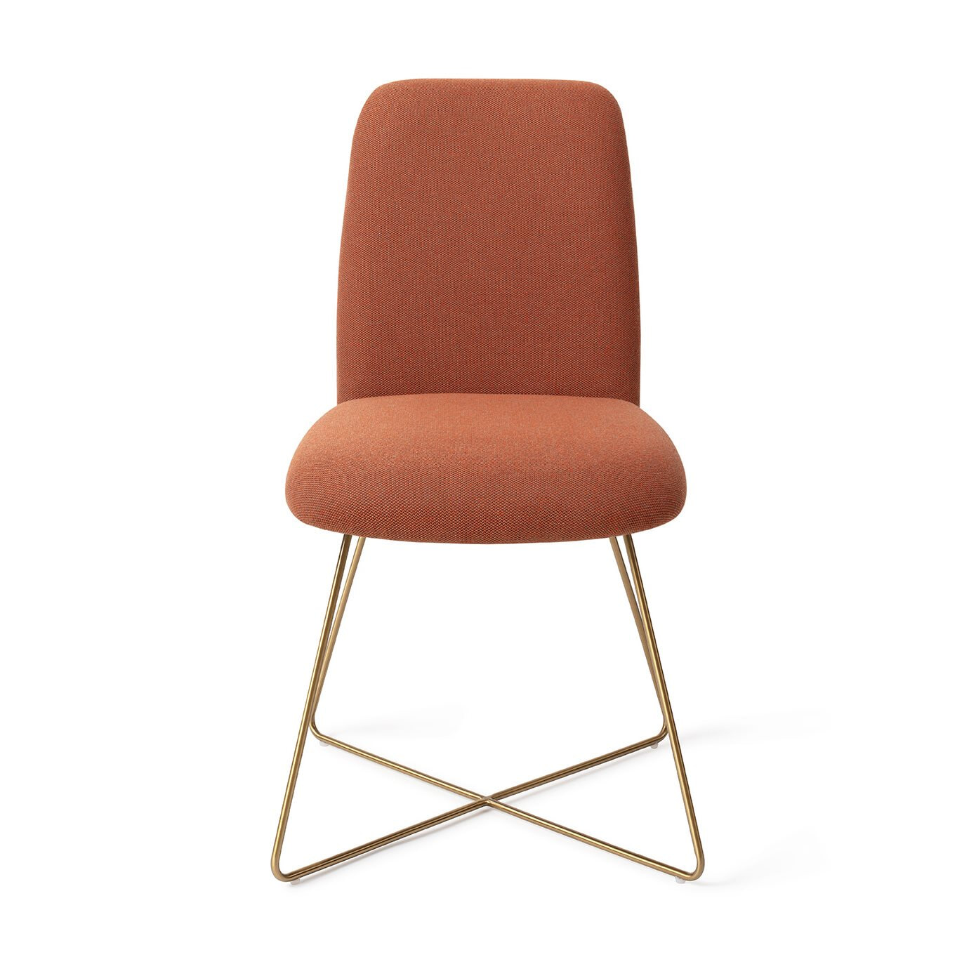 Jesper Home Eetkamerstoel 'Taiwa' Cross Gold, kleur Hearth Harmony