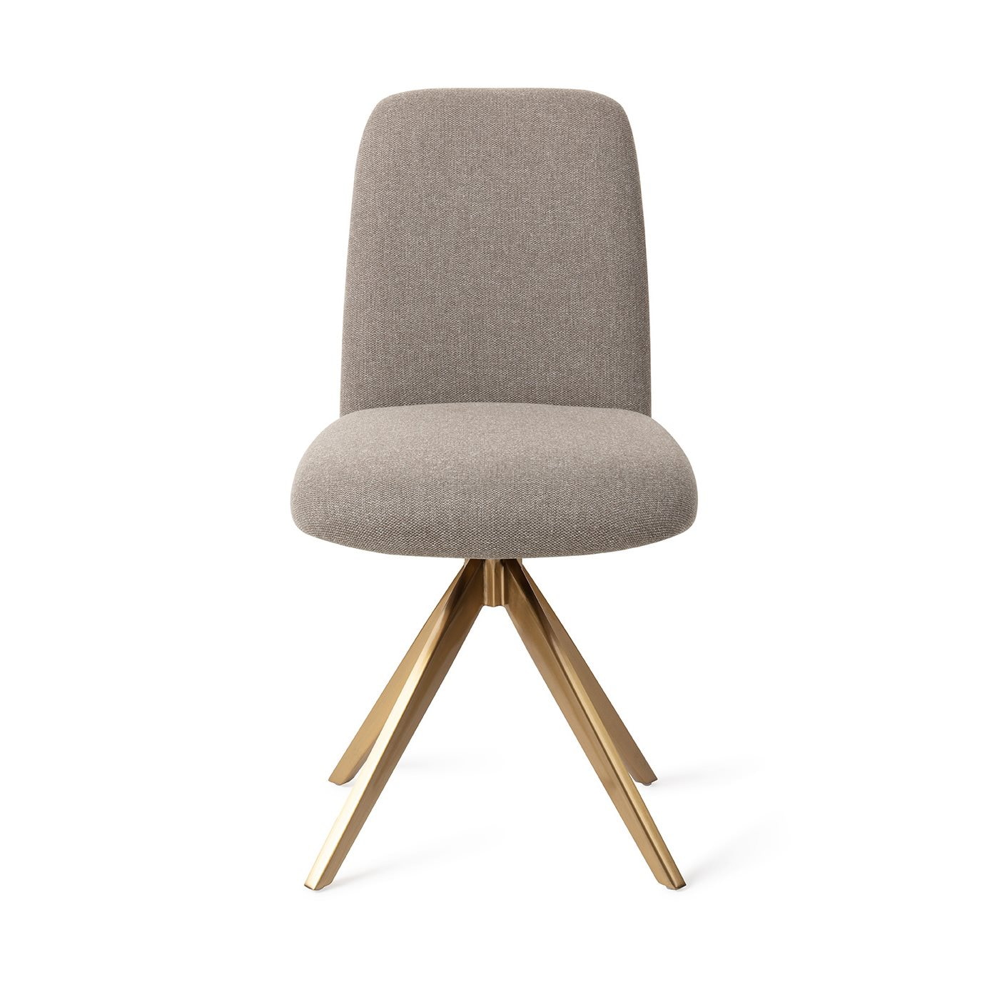 Jesper Home Eetkamerstoel 'Taiwa' Turn Gold, kleur Foggy Fusion